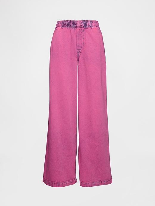 Mid Rise UltraSoft Easy Baggy Jeans Product Image