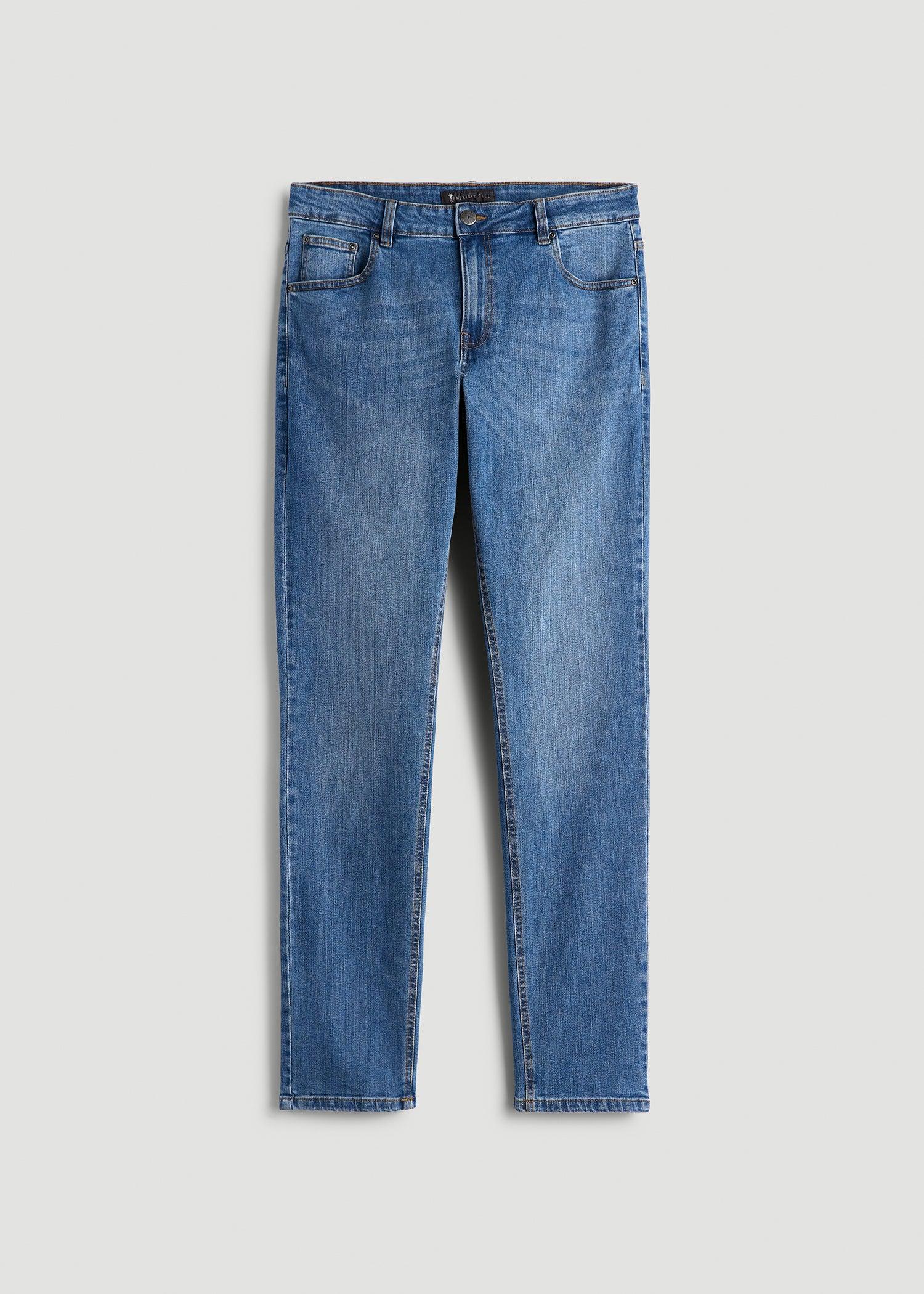Carman TAPERED Jeans for Tall Men in Classic Mid Blue Male Product Image