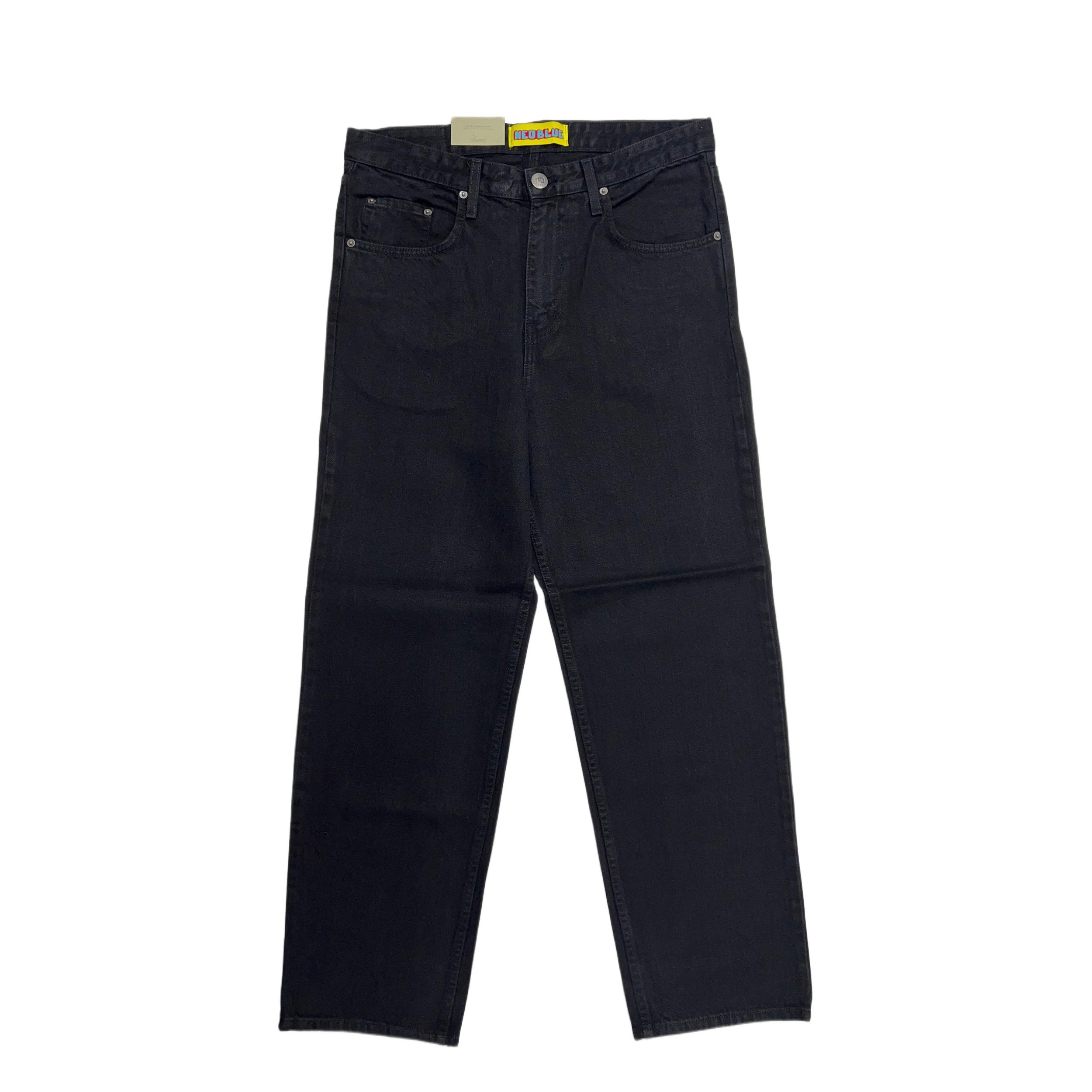 Neo Blue Baggy Pants Male Product Image