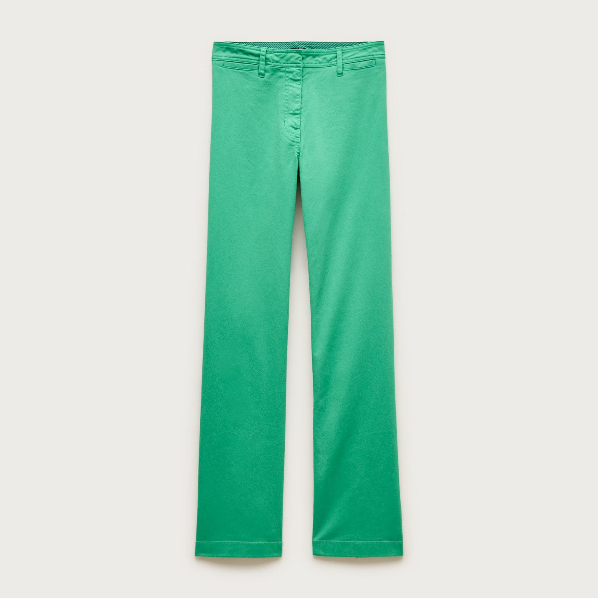 Wide-leg trouser in chino Product Image