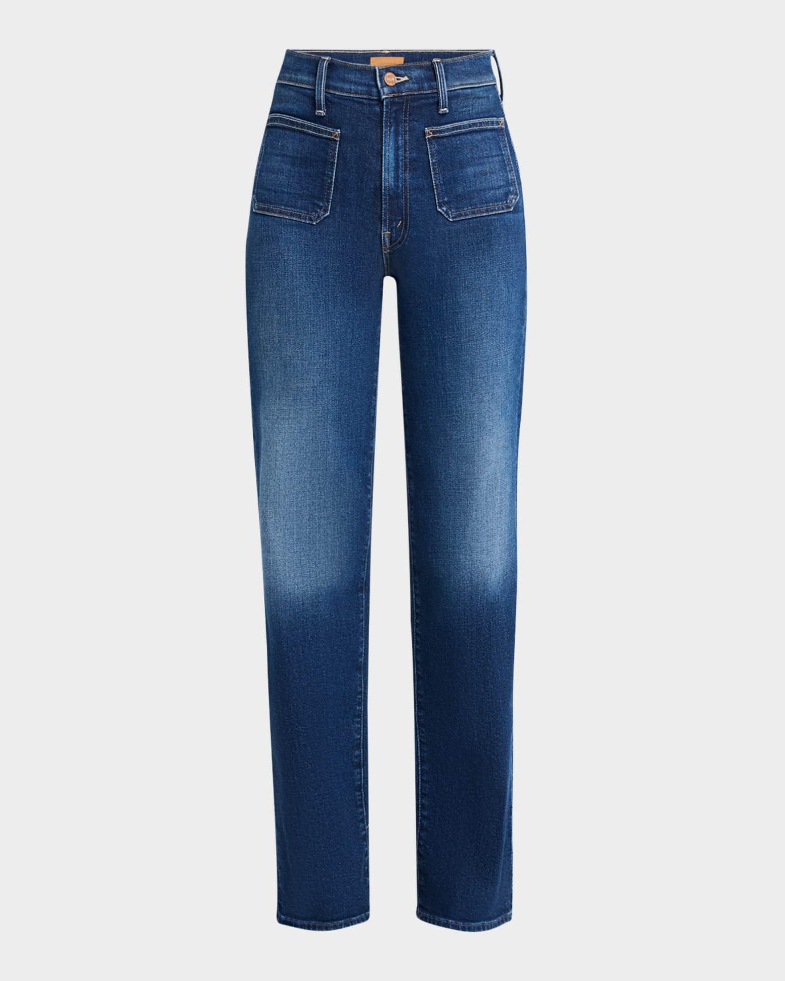 The Patch Pocket Rambler Zip Sneak Jeans Product Image