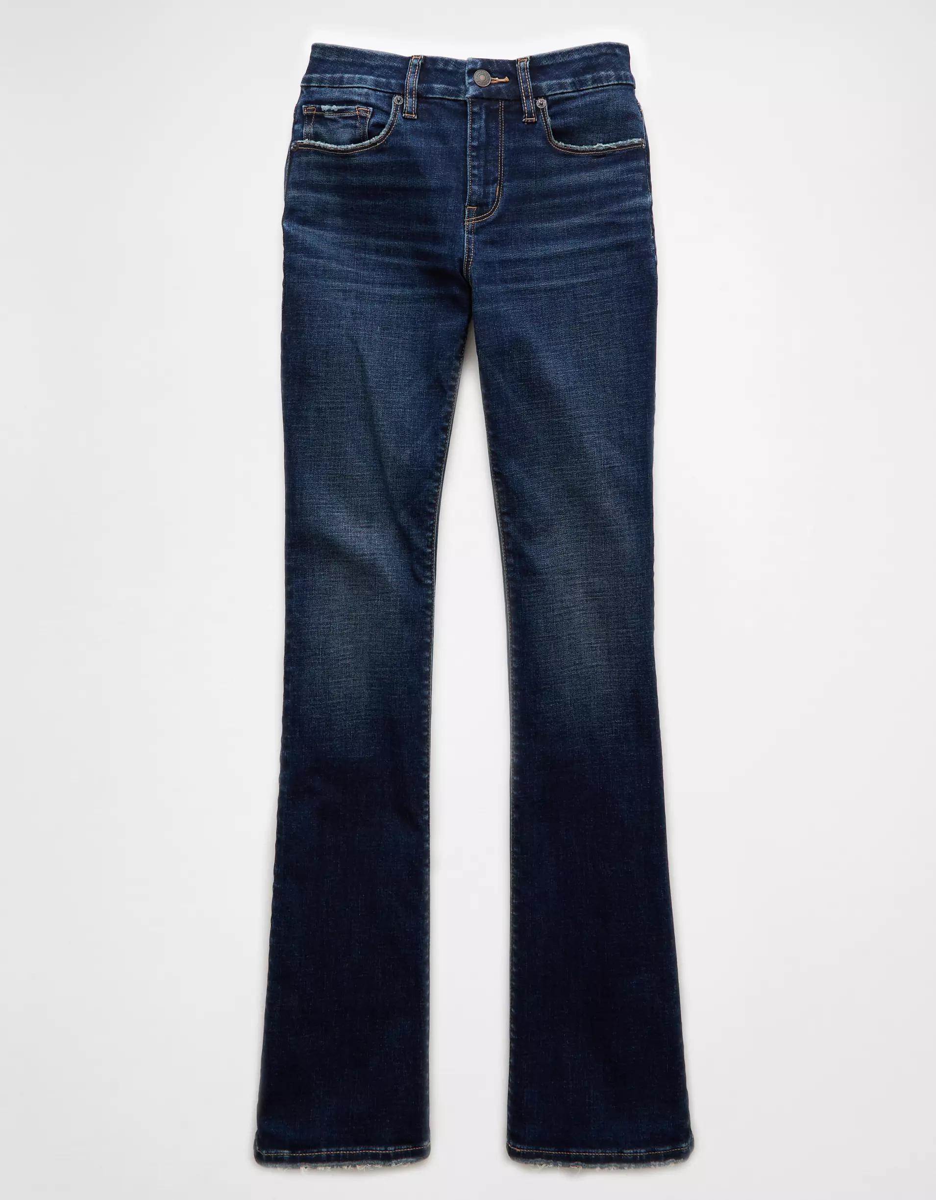 AE Next Level Curvy High-Waisted Skinny Kick Jean Product Image