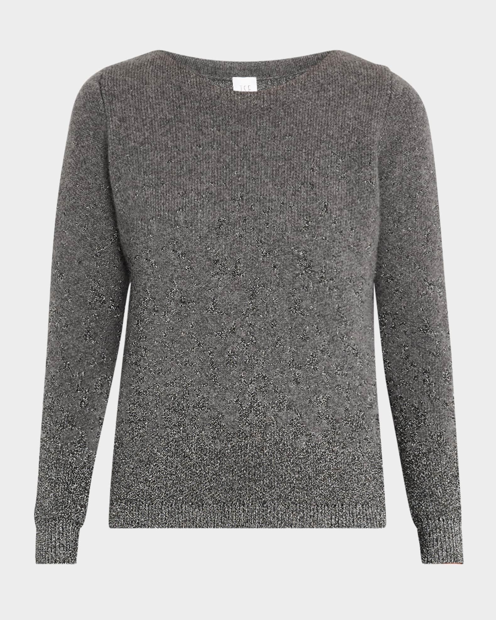 Cashmere Ombre Shimmer Sweater Product Image