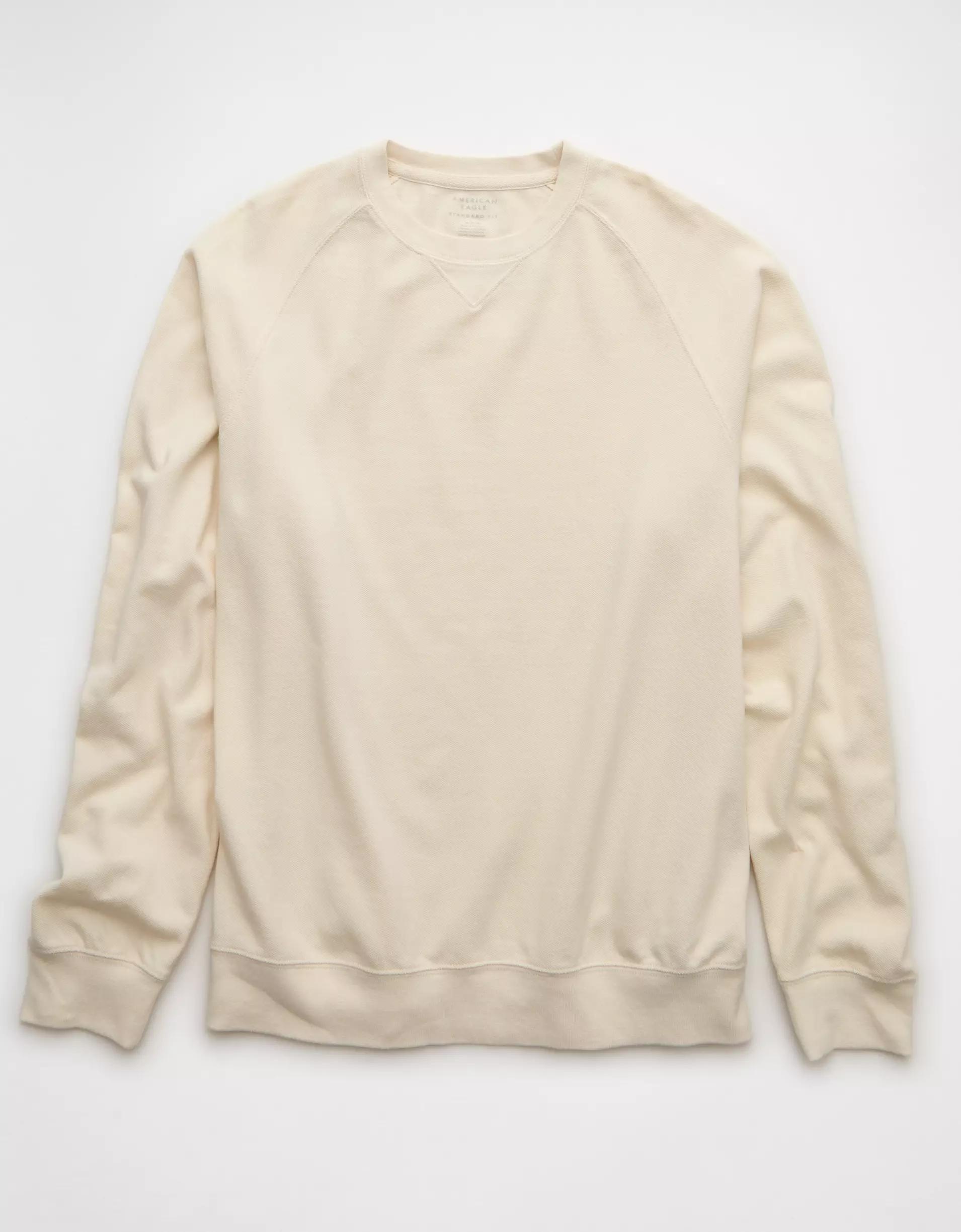 AE Long Sleeve Piqué T-Shirt Product Image