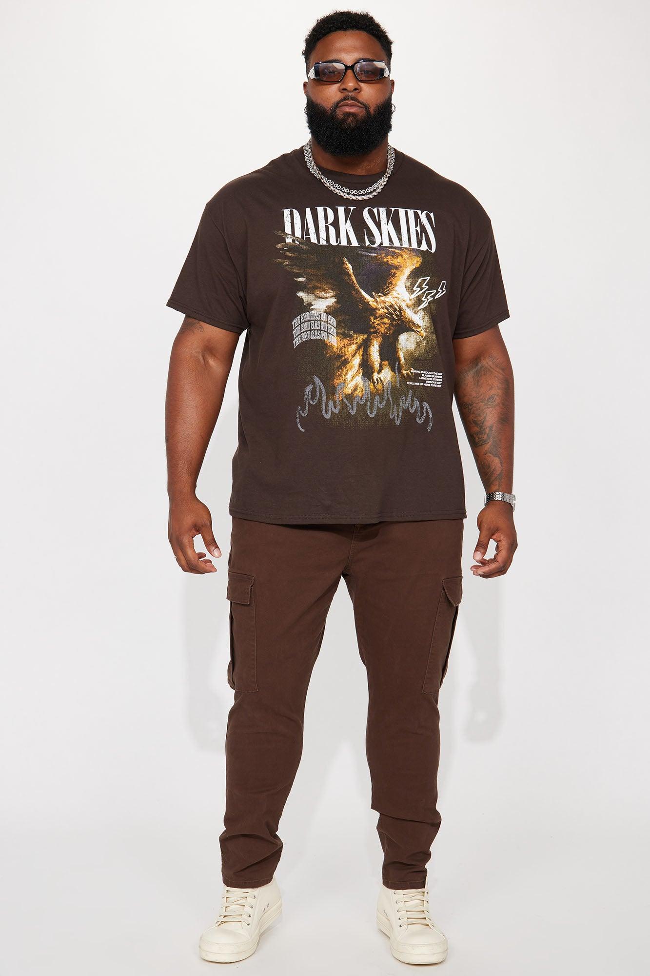 Kyle Slim Cargo Pants - DarkBrown Product Image