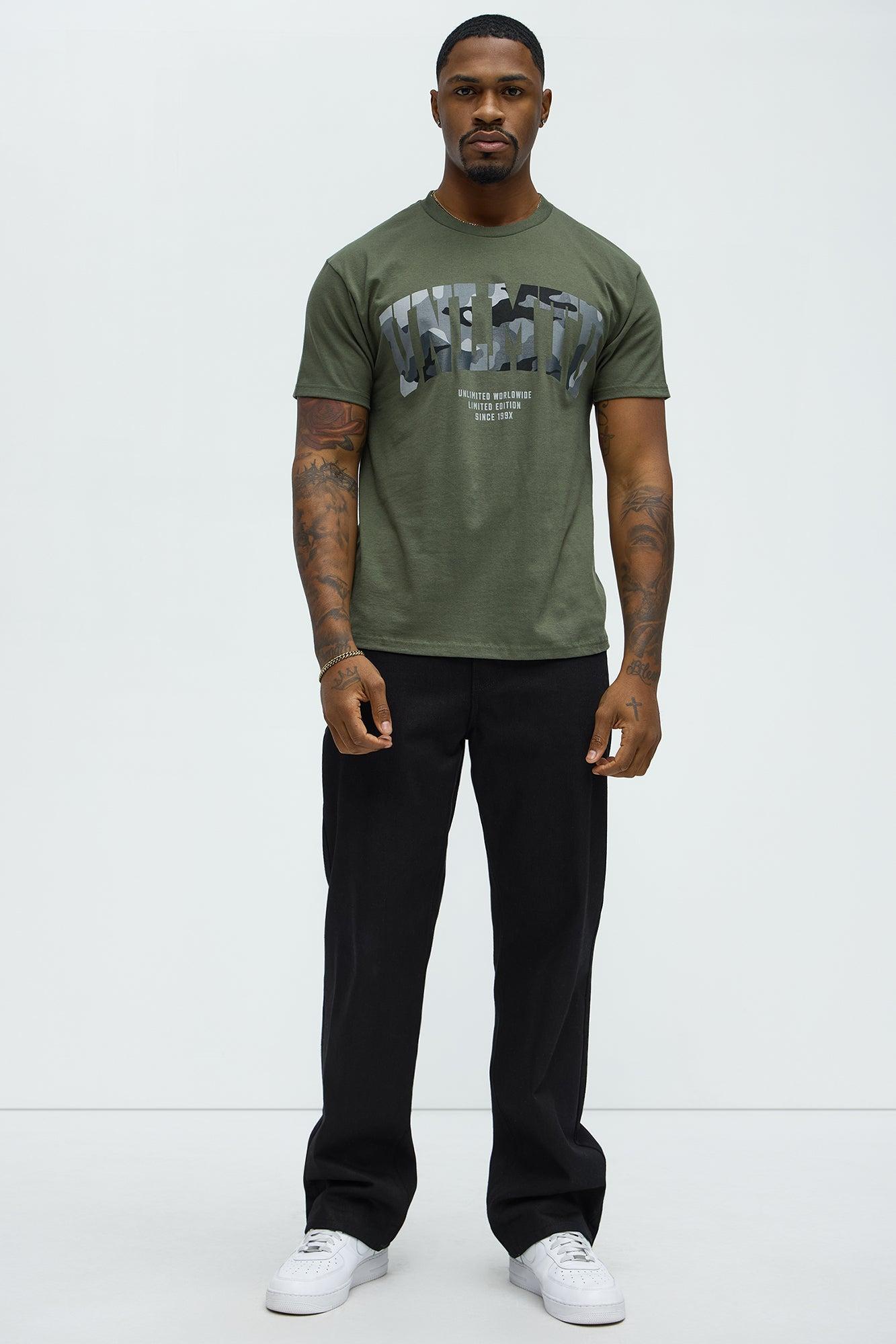 Unlmtd Short Sleeve Crew Neck T shirt - Sage Product Image