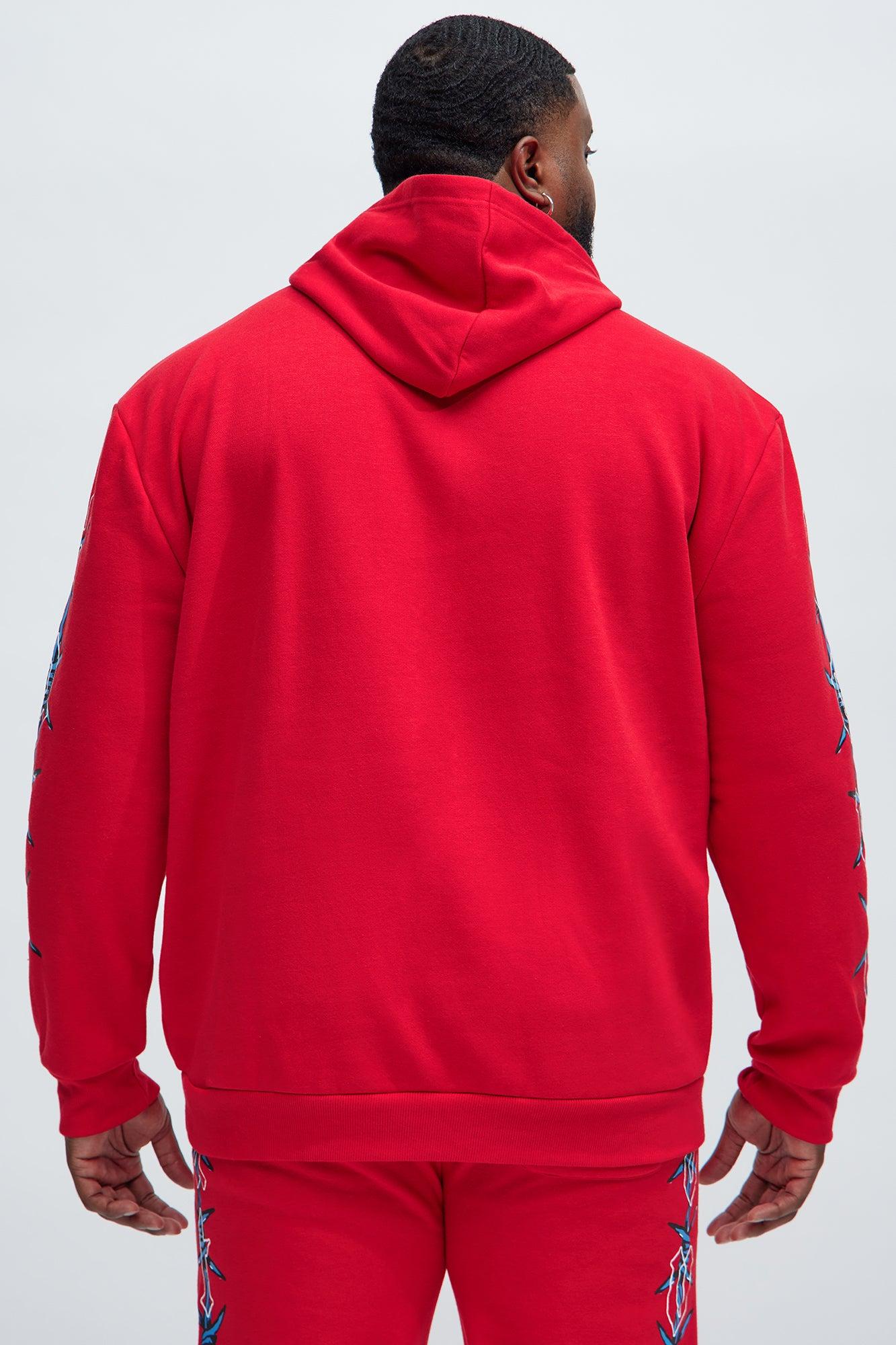 Love The Hate Hoodie - Red Product Image