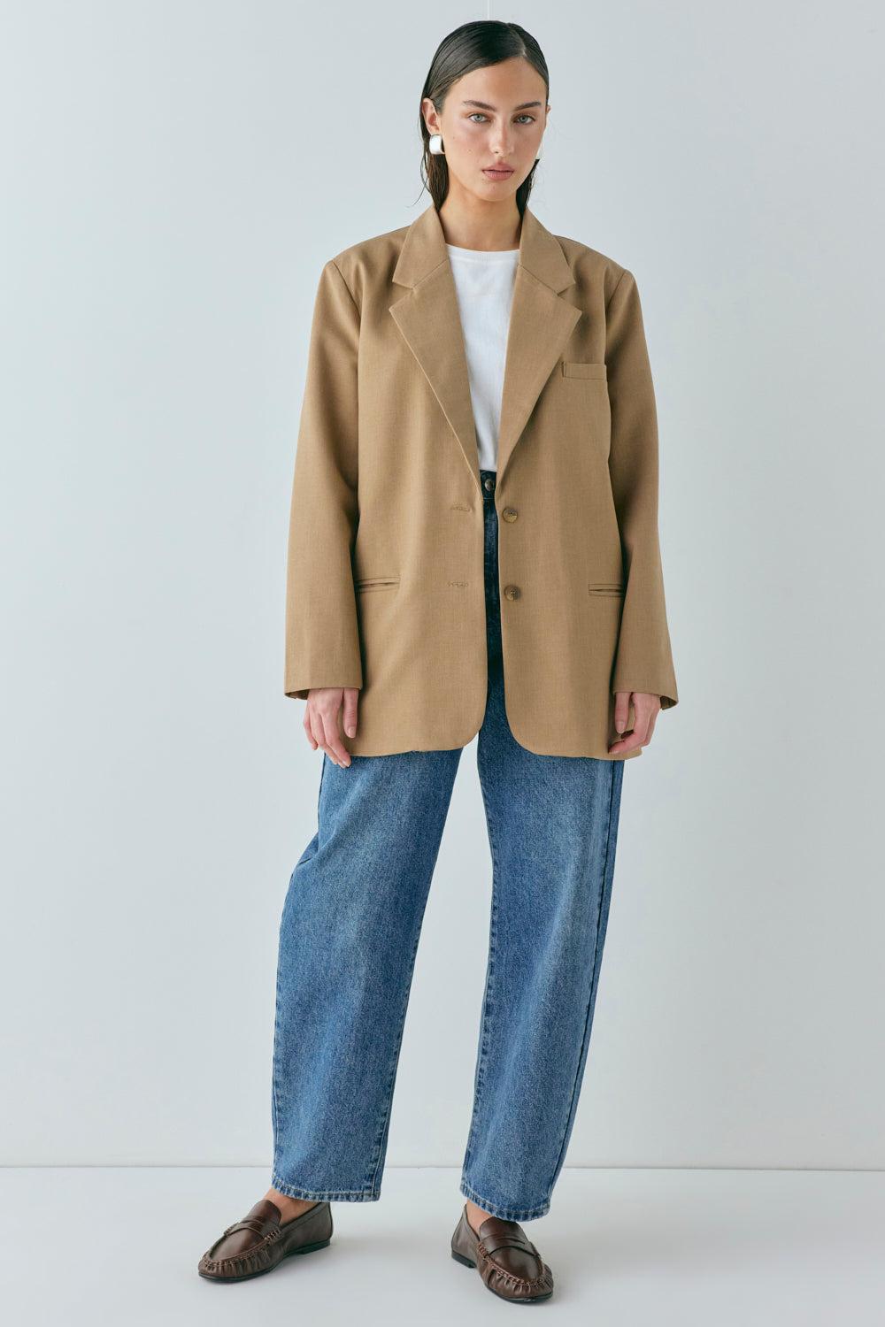 Sayna Blazer Latte Product Image