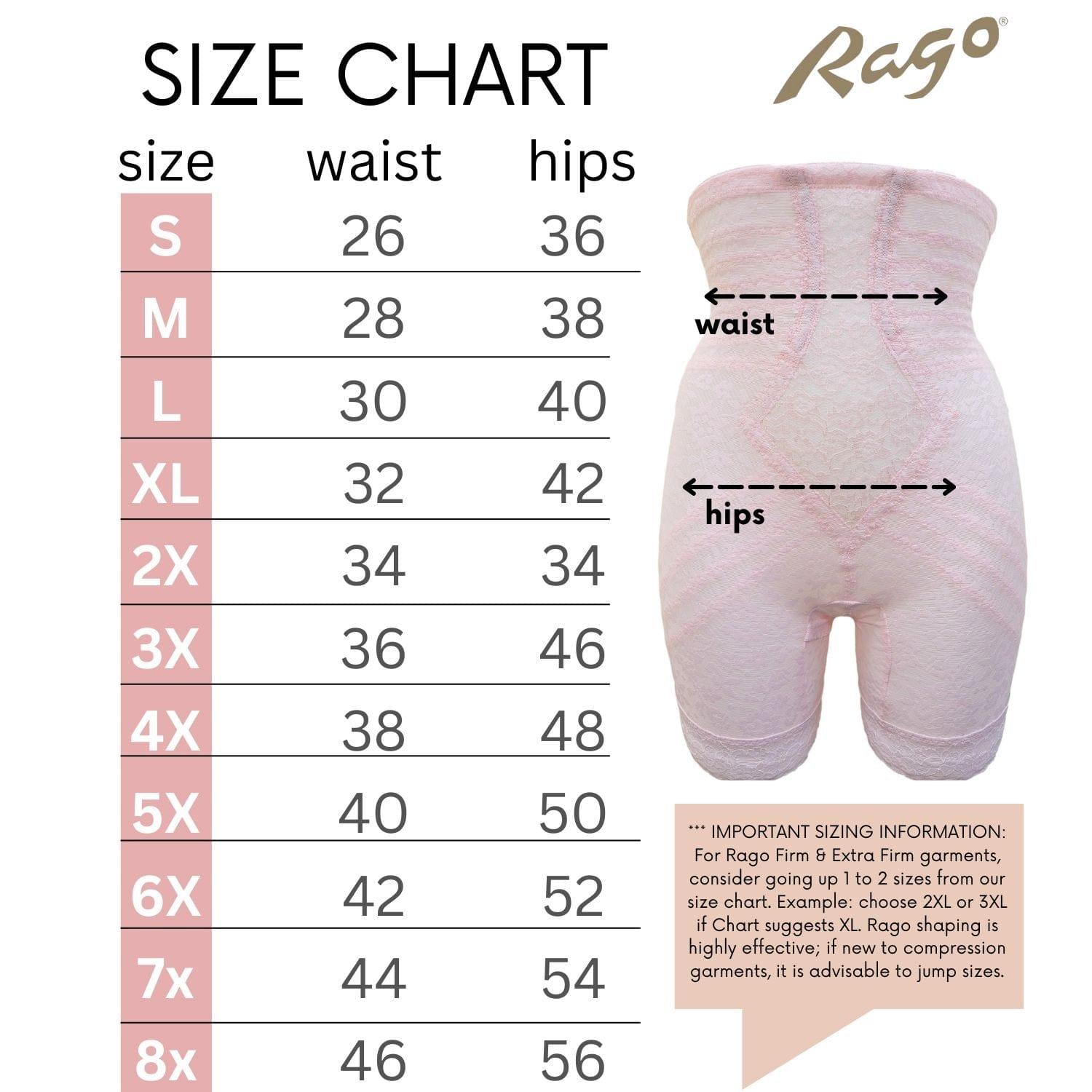 Style 6207 |  No Roll High Waist Lace Thigh Slimmer with Extra Firm Support Product Image