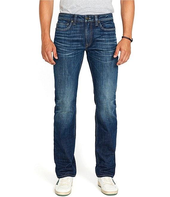 Buffalo David Bitton Relaxed Fit Straight Leg Driven Jeans Product Image