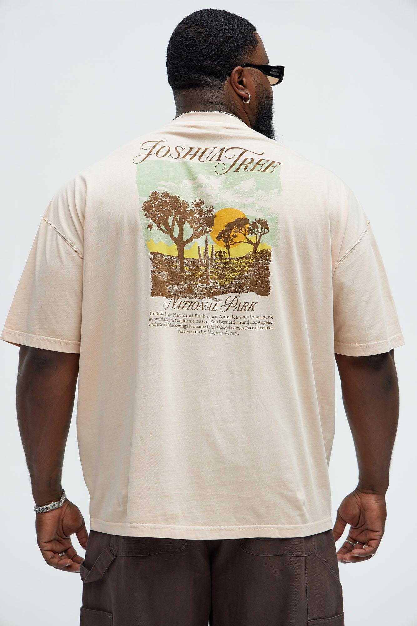 Joshua Tree Oversized Short Sleeve Tee - Brown Product Image