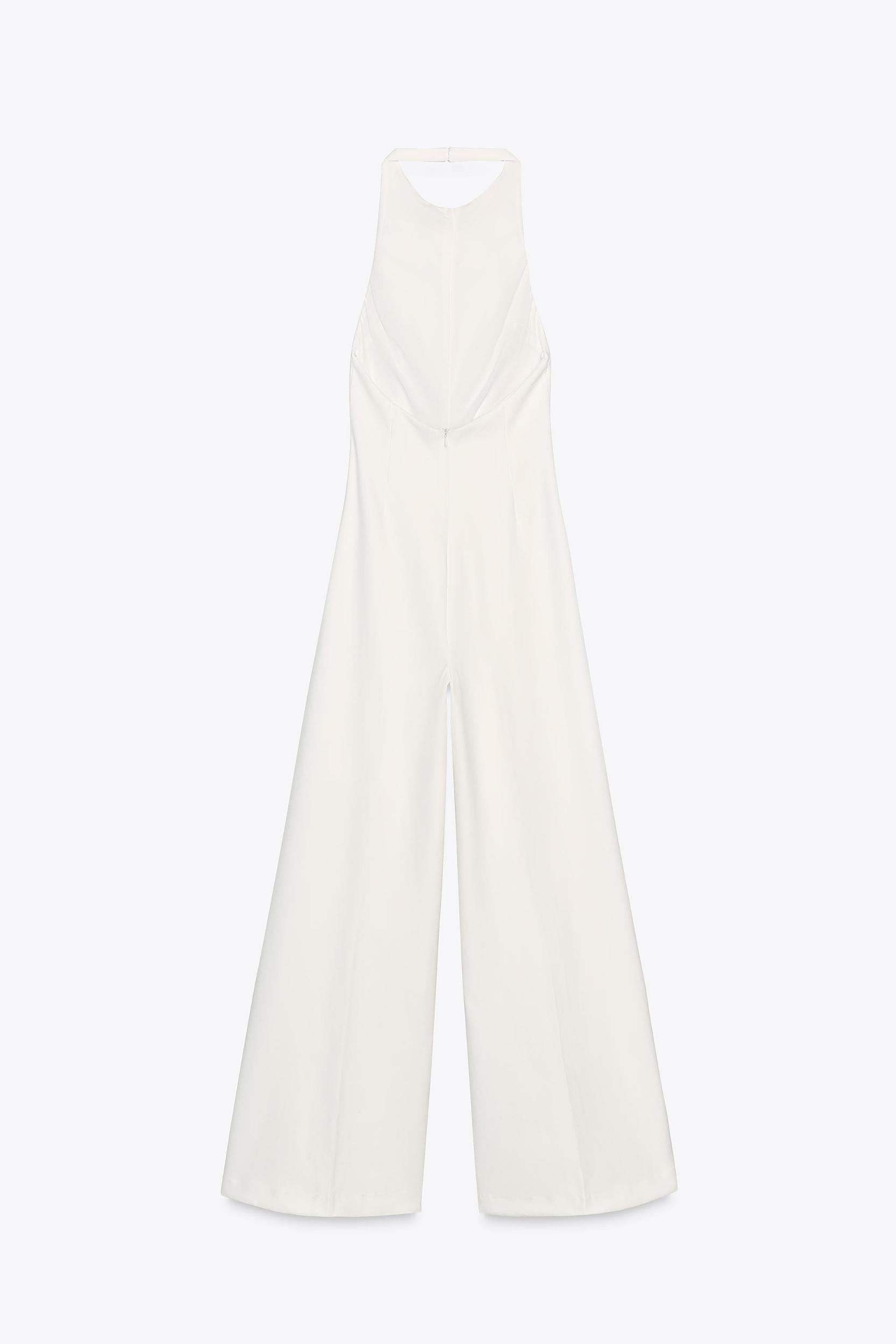 OPEN BACK LONG JUMPSUIT Product Image