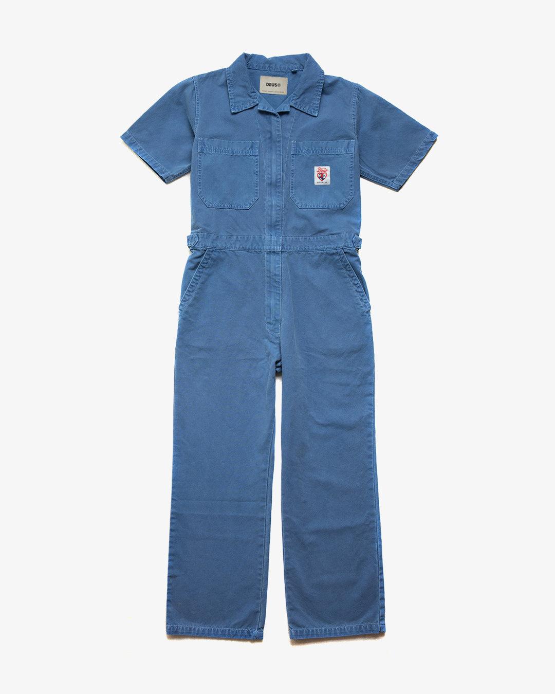 Winona Coverall - Overdyed Light Indigo Product Image