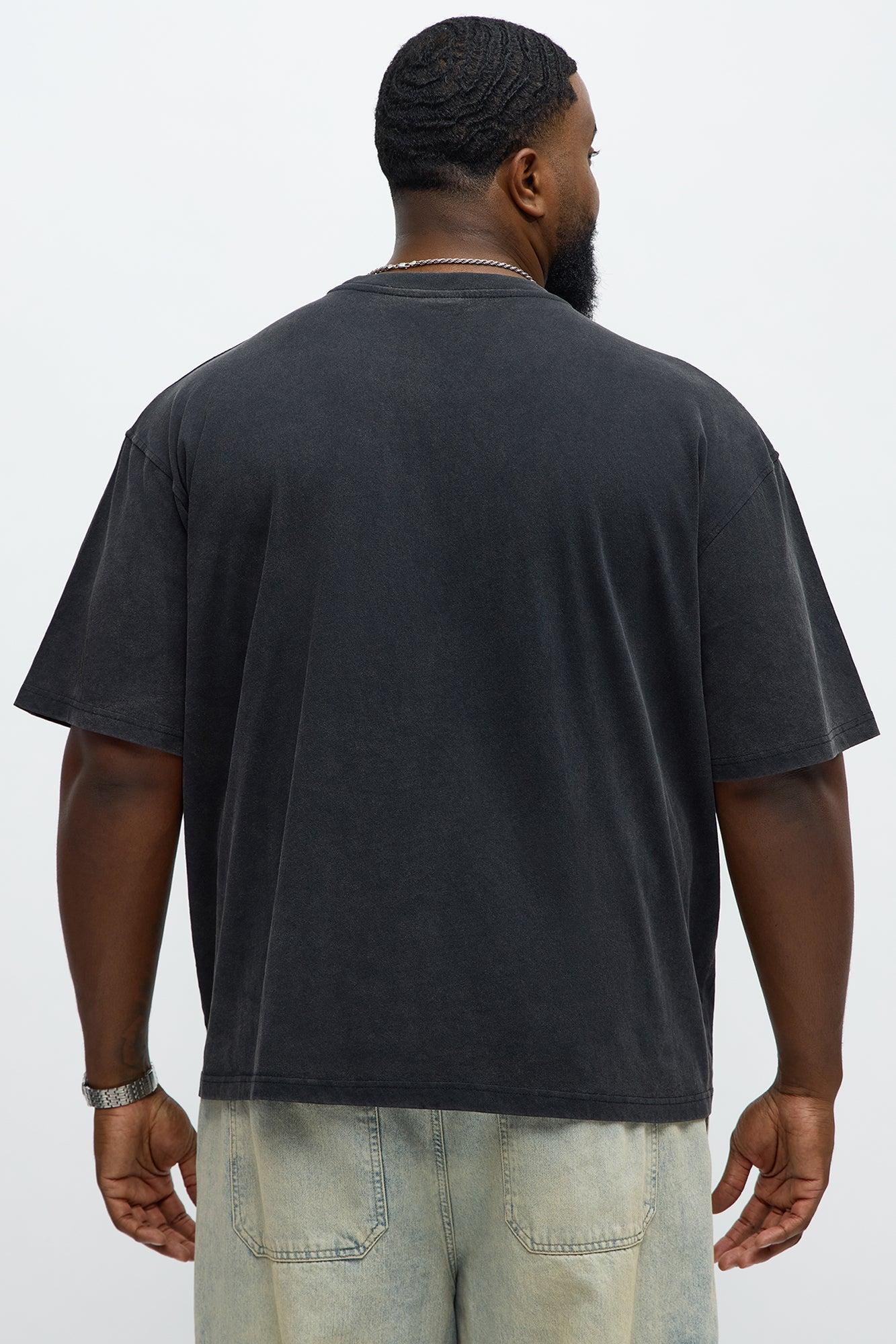 Celtics Slam Jam Oversized Short Sleeve Tee - Black Male Product Image