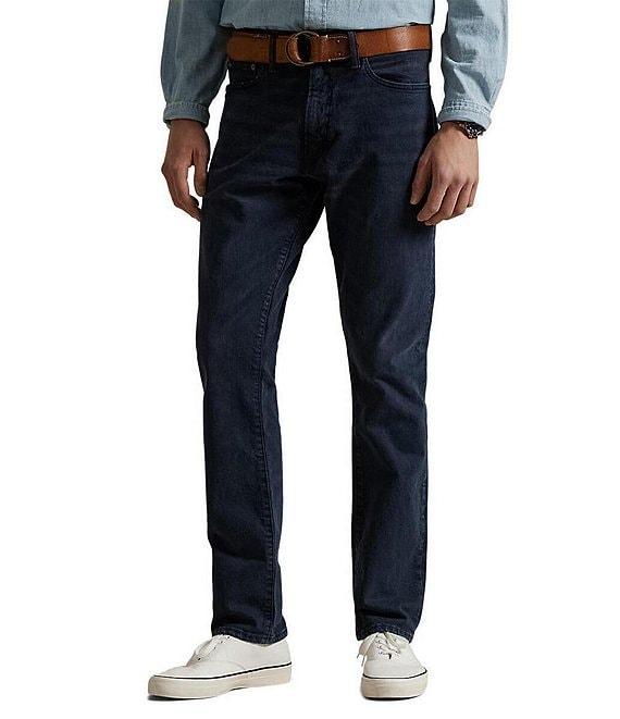 Polo Ralph Lauren Varick Slim Fit Straight Leg Stretch Jeans Product Image