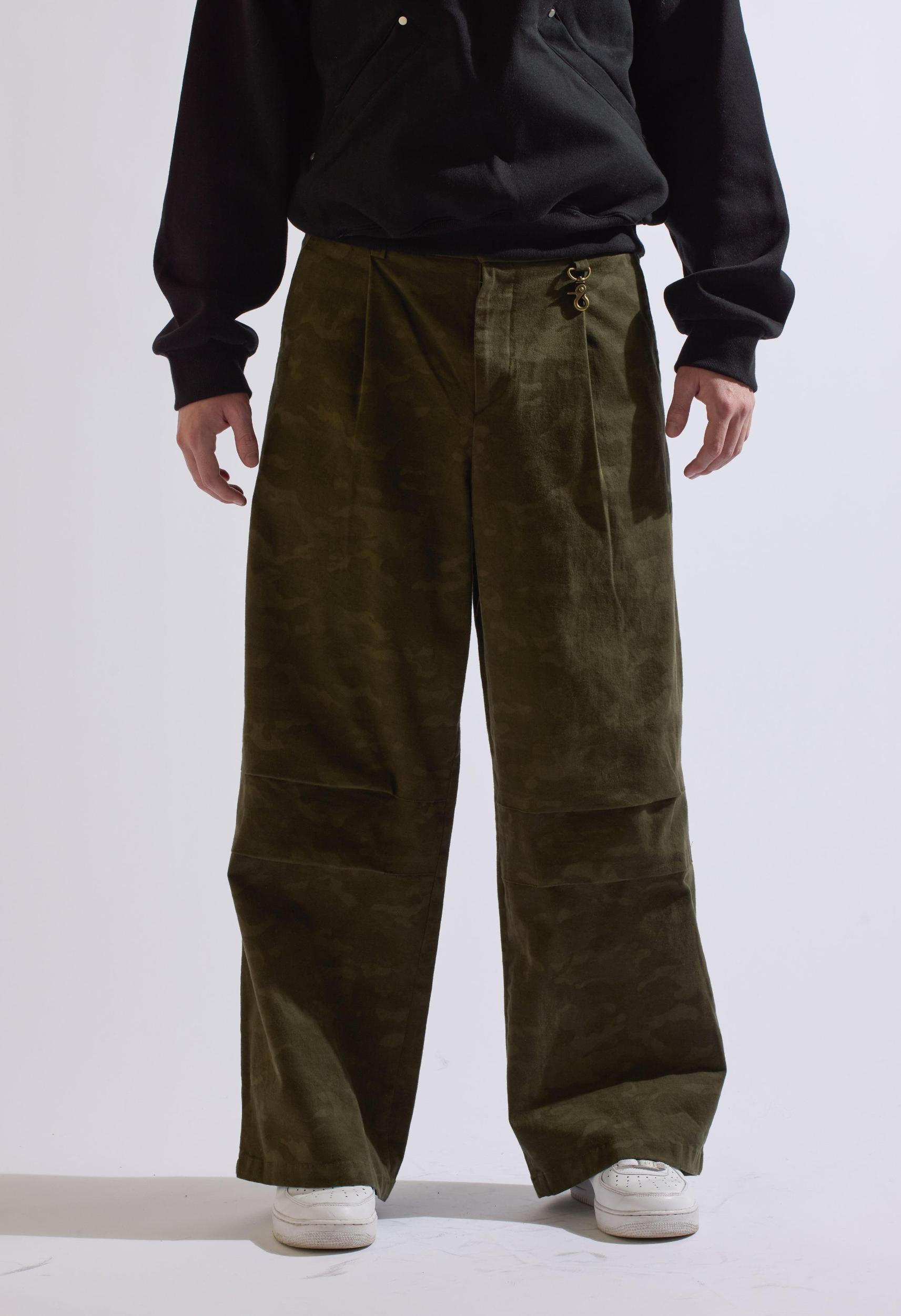 Camo Pants in Olive Product Image