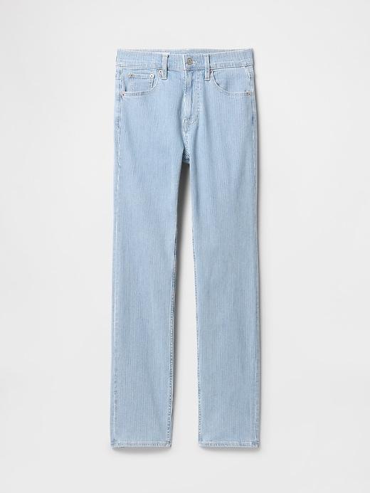 High Rise Studded &apos;90s Straight Jeans Product Image