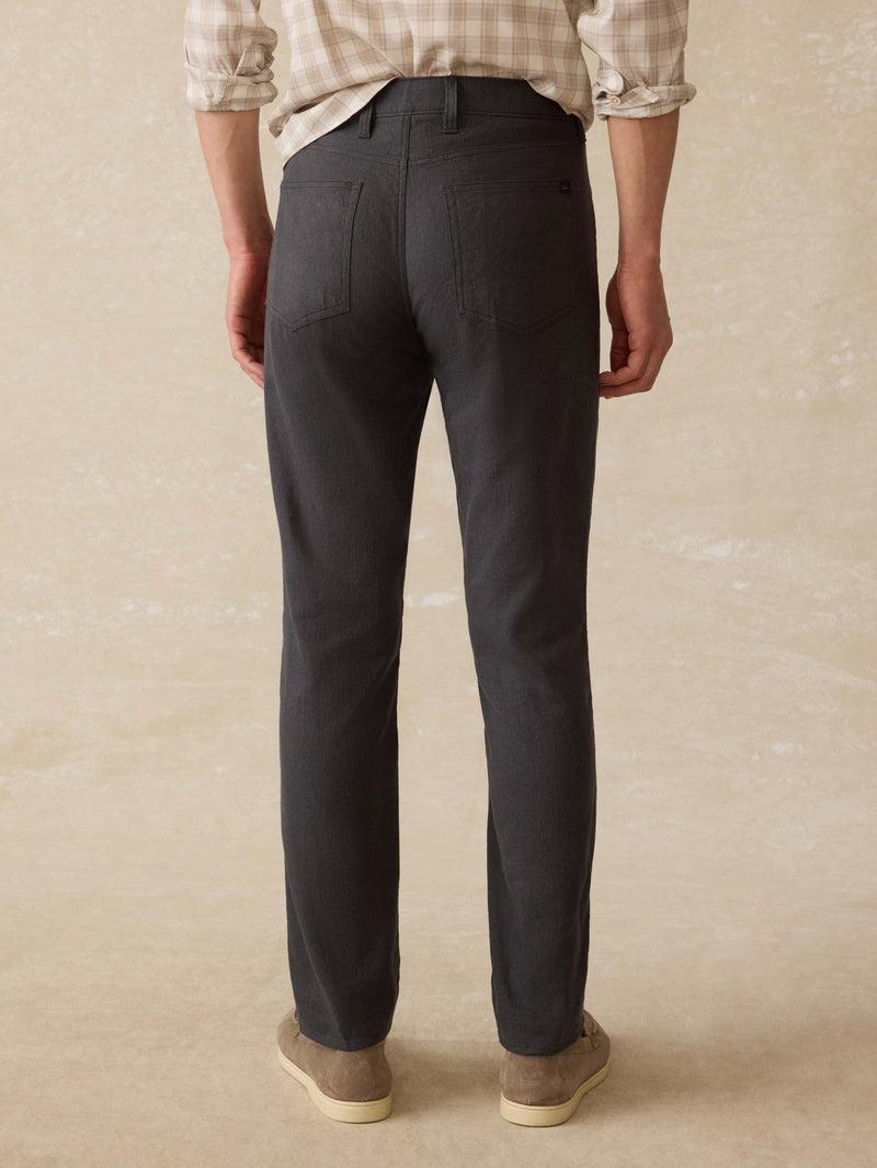 Movement™ Linen 5-Pocket Pant - Washed Black Product Image