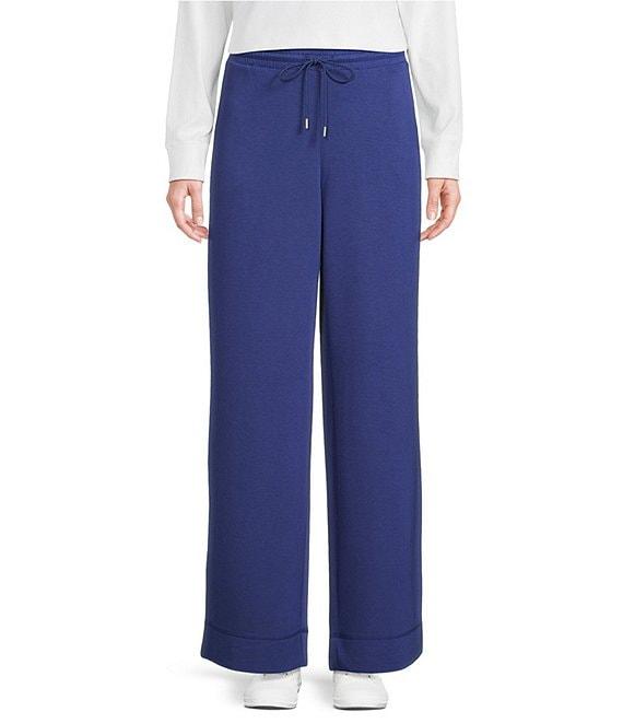 Westbound Coordinating Wide Leg Drawstring Knit Pants Product Image