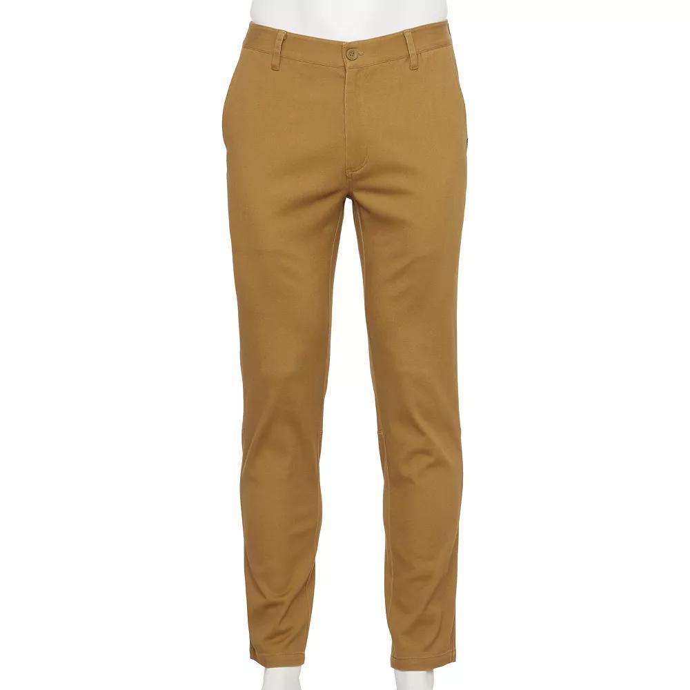 Men's Tony Hawk Stretch Twill Pants, Size: 38X30, Pale Brown Product Image