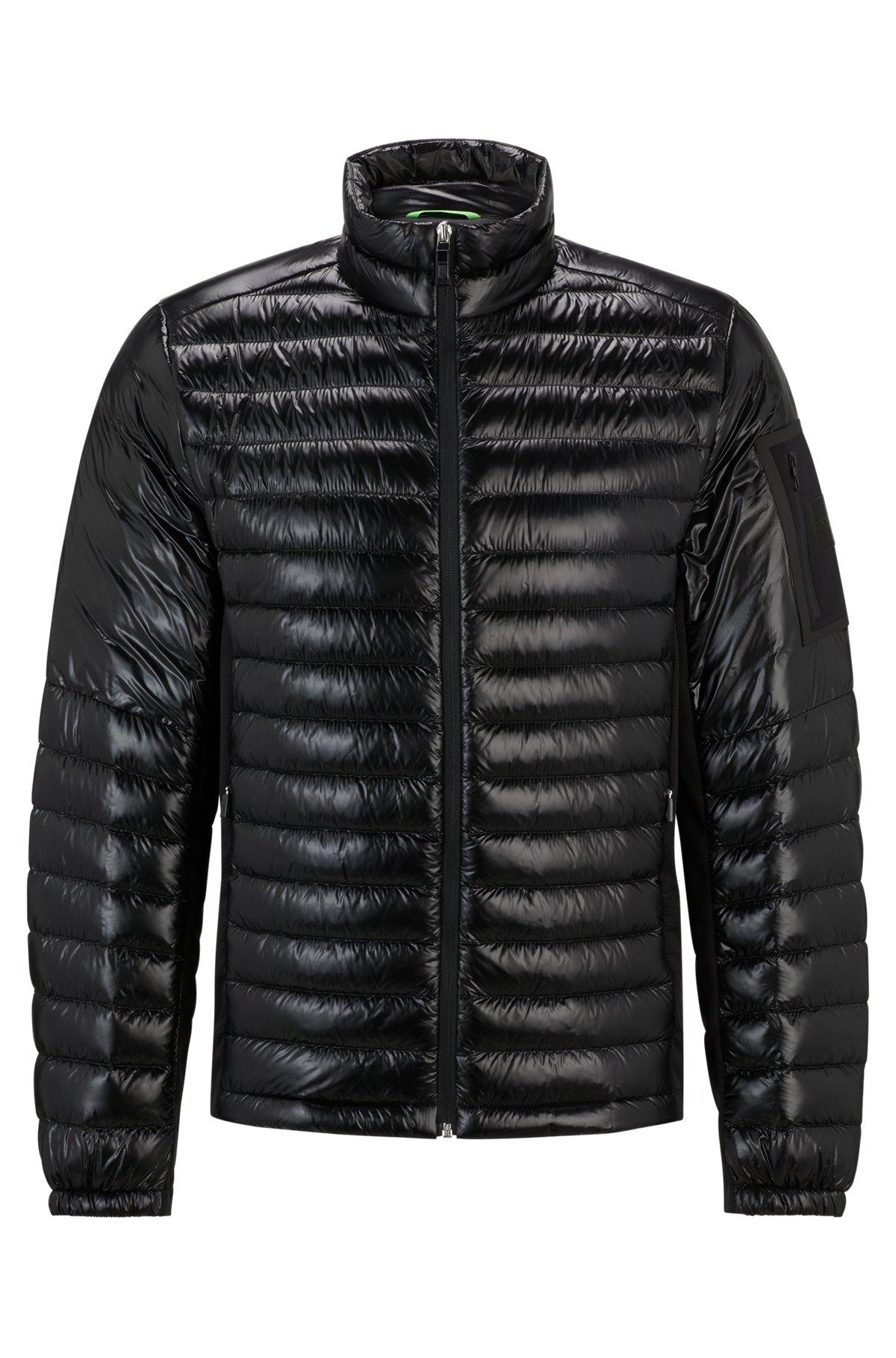 Lightweight water-repellent jacket with down filling Product Image