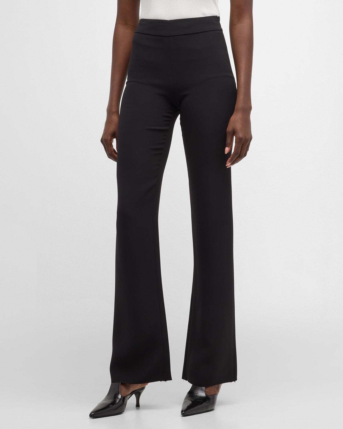 Black Cady Straight-Leg Pants Product Image