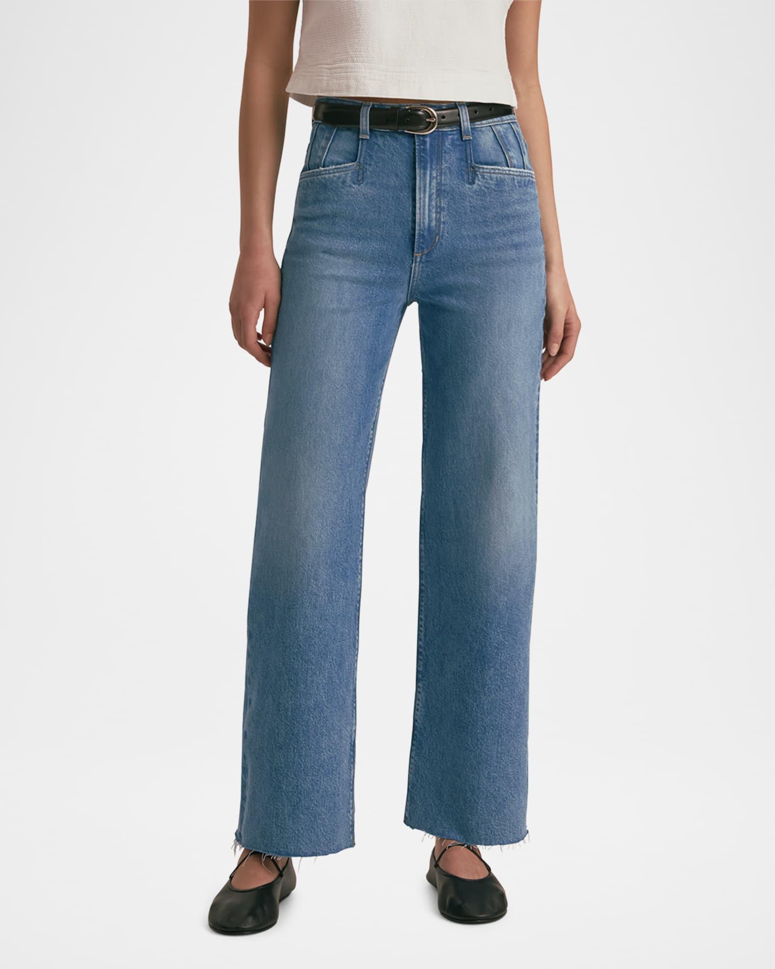 The Jordie Super High-Rise Wide-Leg Jeans Product Image