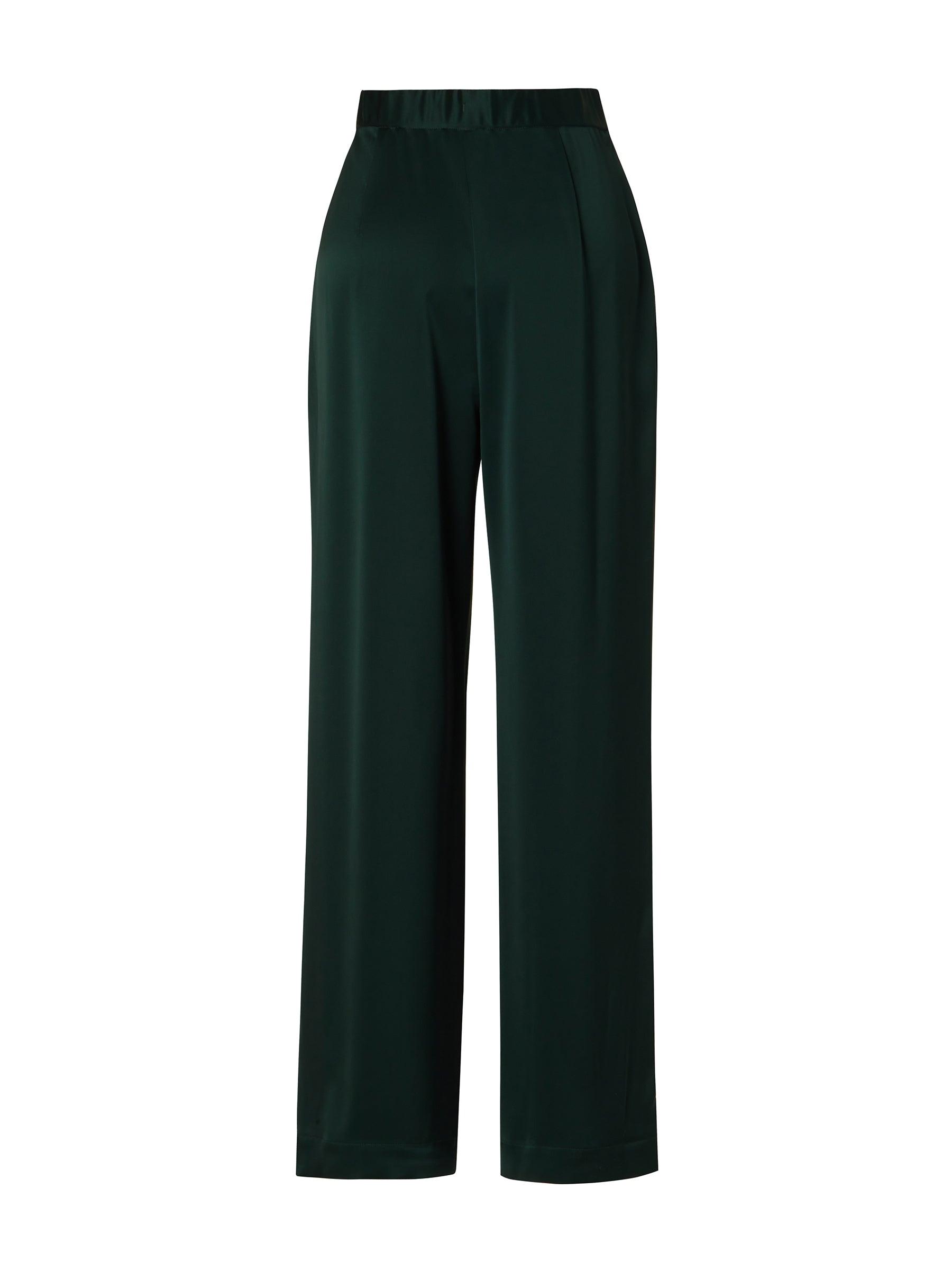 Triacetate Blend Women Straight Leg Pants Product Image