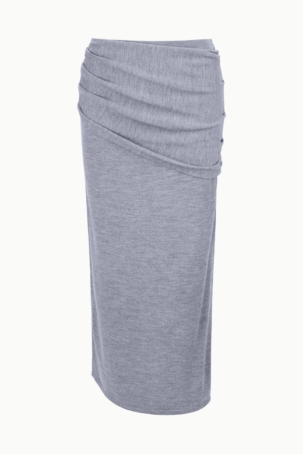 WILMA SKIRT | HEATHER GREY Product Image