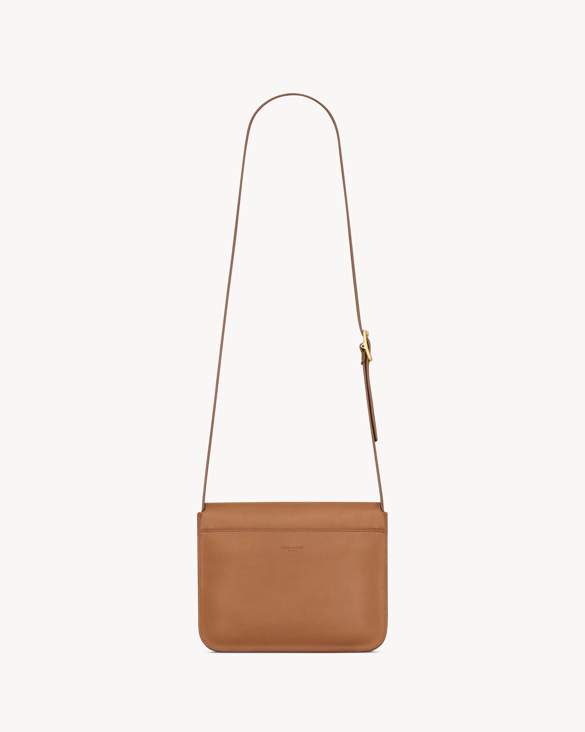 SAINT LAURENT small satchel in leather Product Image