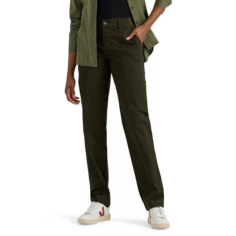 Women's Lee® Ultra Lux Comfort with Flex-To-Go Straight-Leg Utility Pants,  Product Image