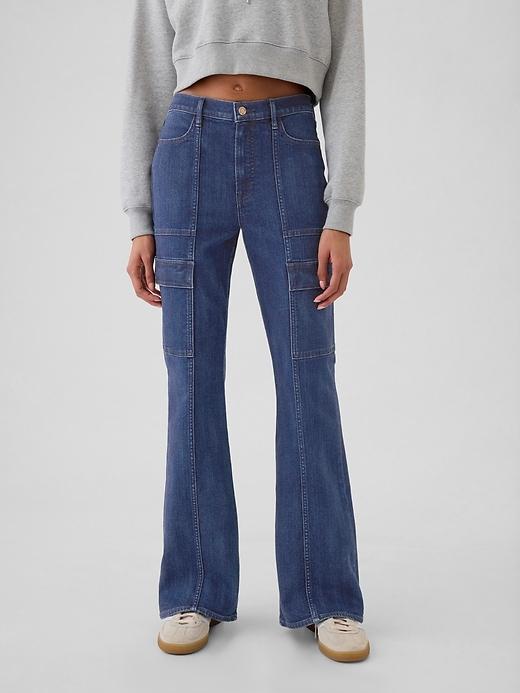 High Rise '70s Flare Jeans Product Image