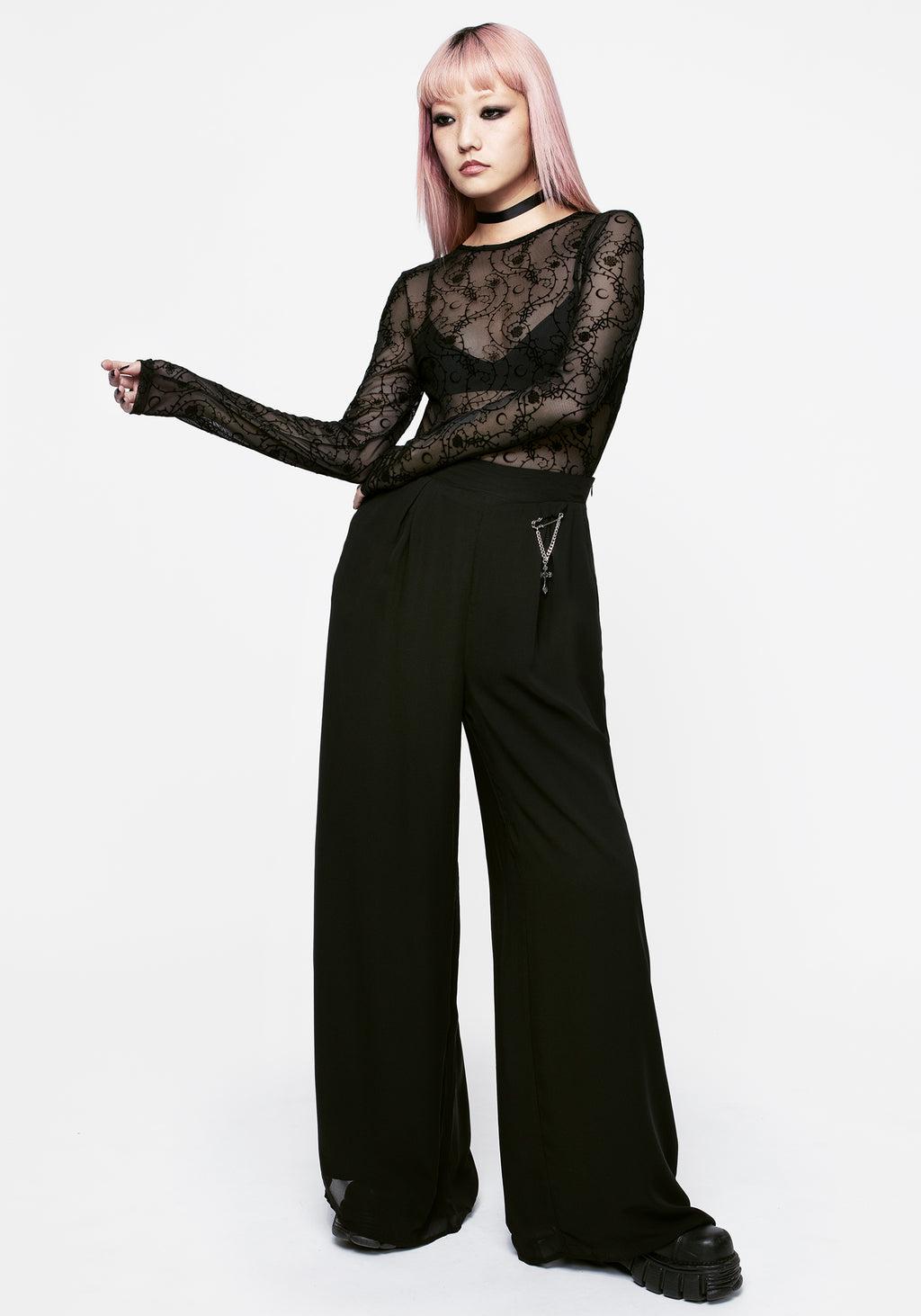 Thorns Mesh Top Product Image