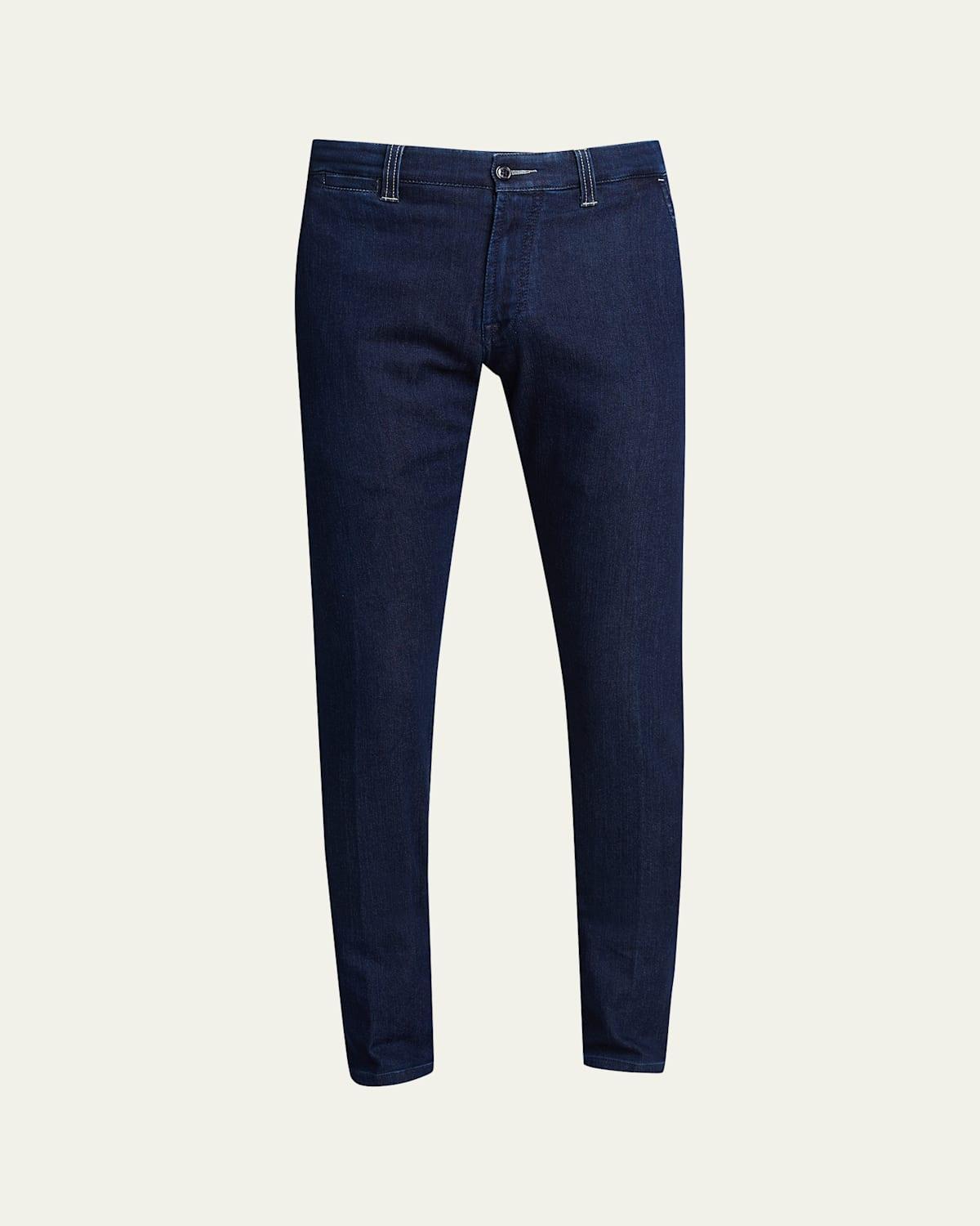 Mens Dark-Wash Jeans Product Image