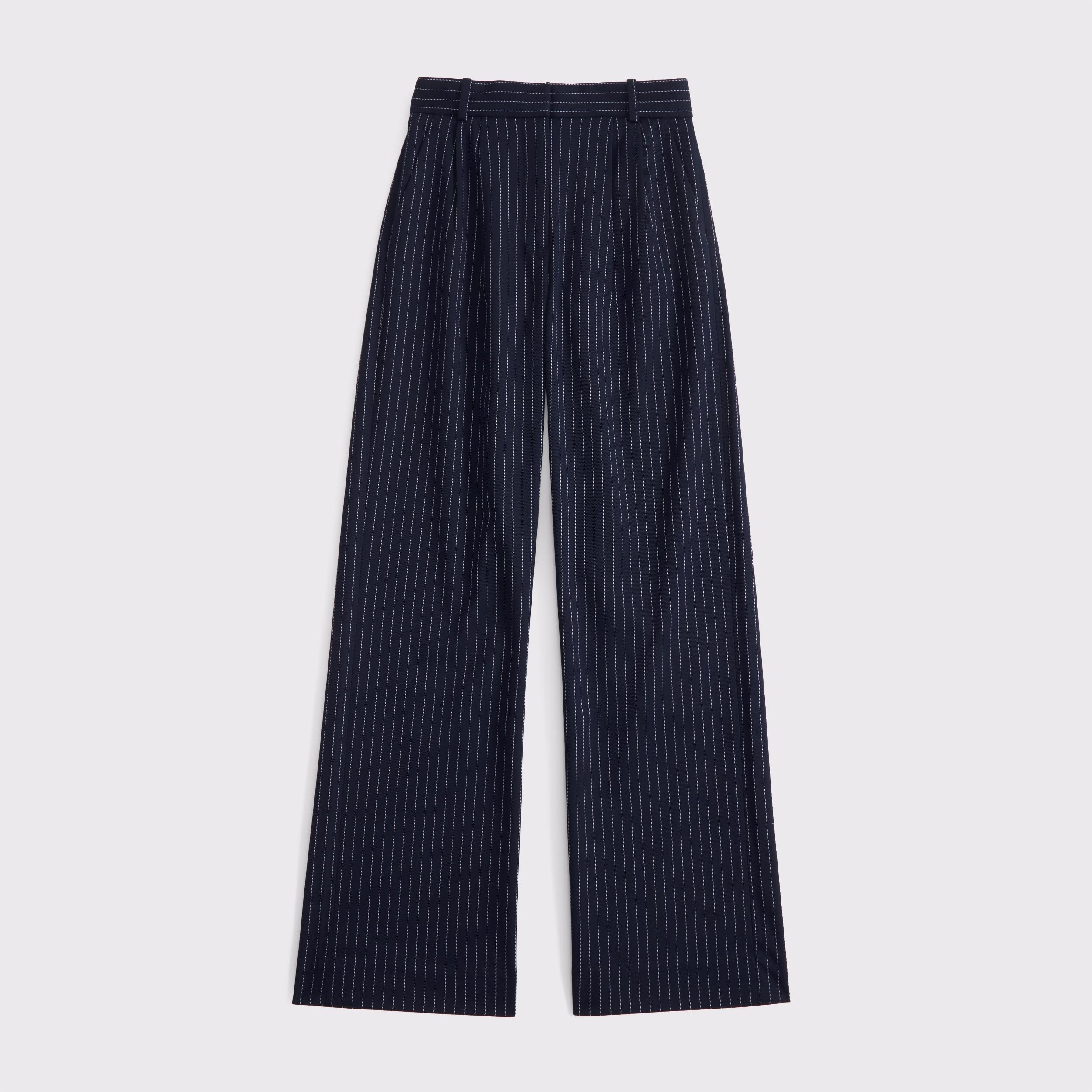 A&F Sloane Tailored Wide Leg Pant Product Image