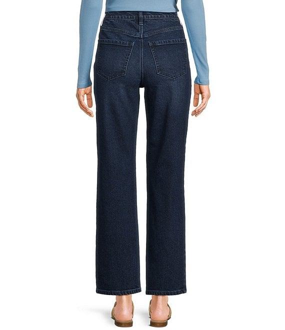 Copper Key High Rise Ankle Crop Straight Jeans Product Image