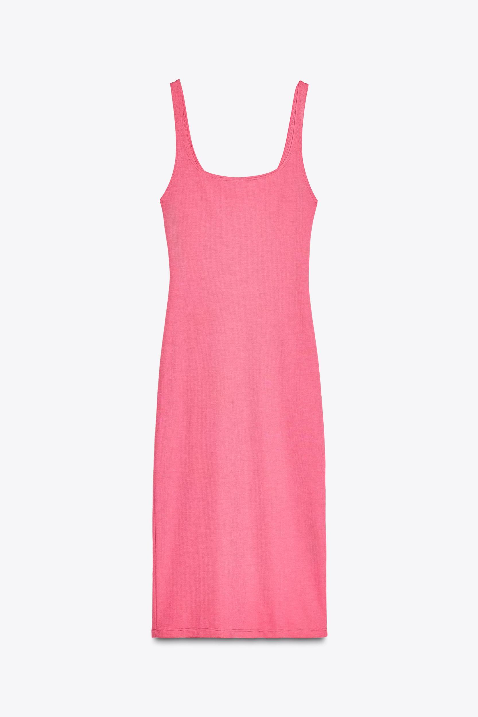 FITTED MIDI DRESS Product Image
