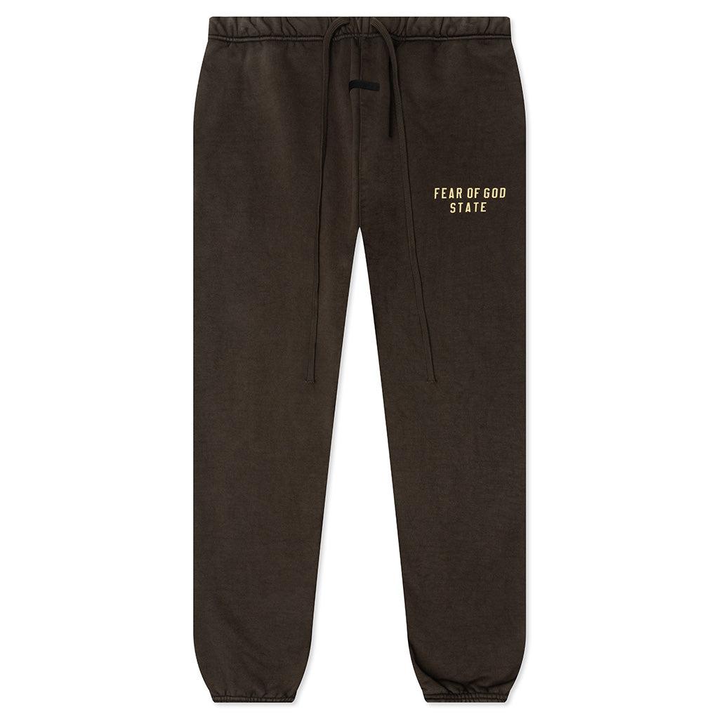 Heavy Fleece Essential Sweatpant - Brown Male Product Image