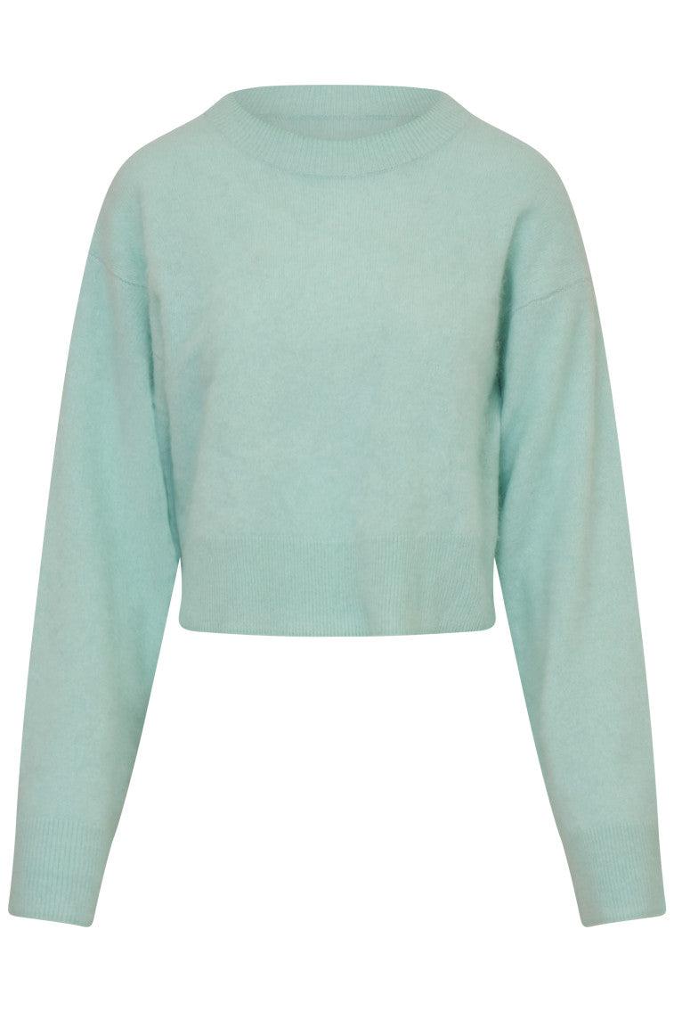 Bellman Cropped Cashmere Pullover Product Image
