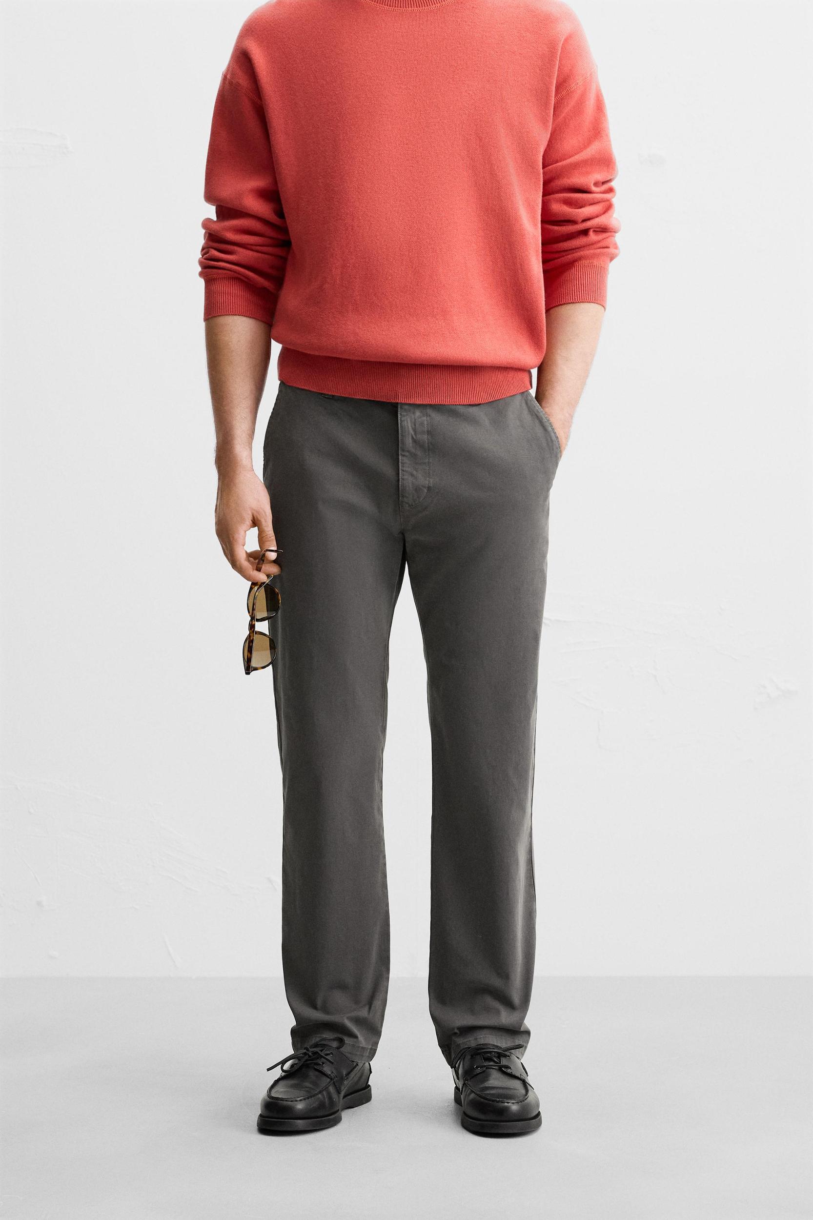 SLIM FIT CHINO PANTS Product Image