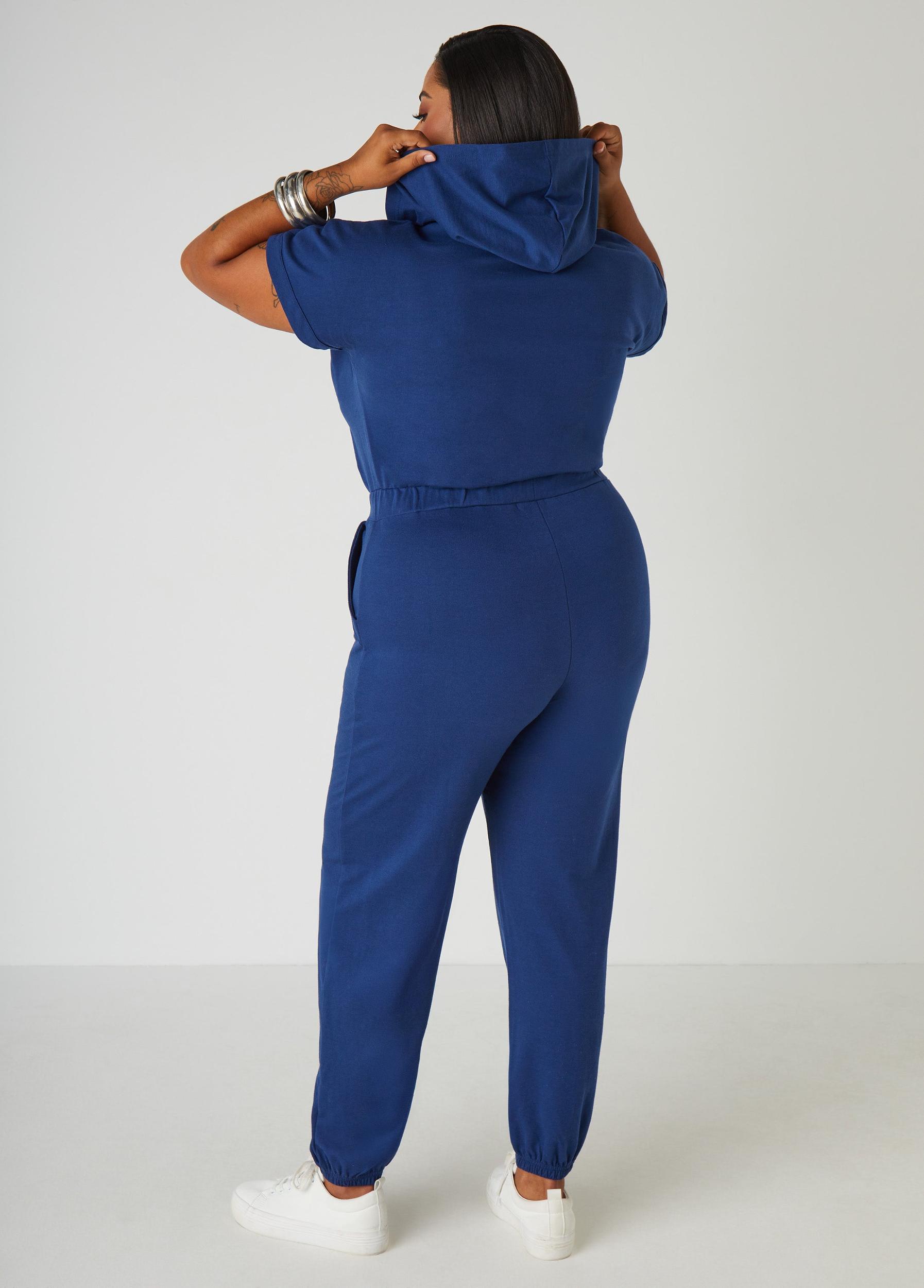 French Terry Joggers Jumpsuit Product Image