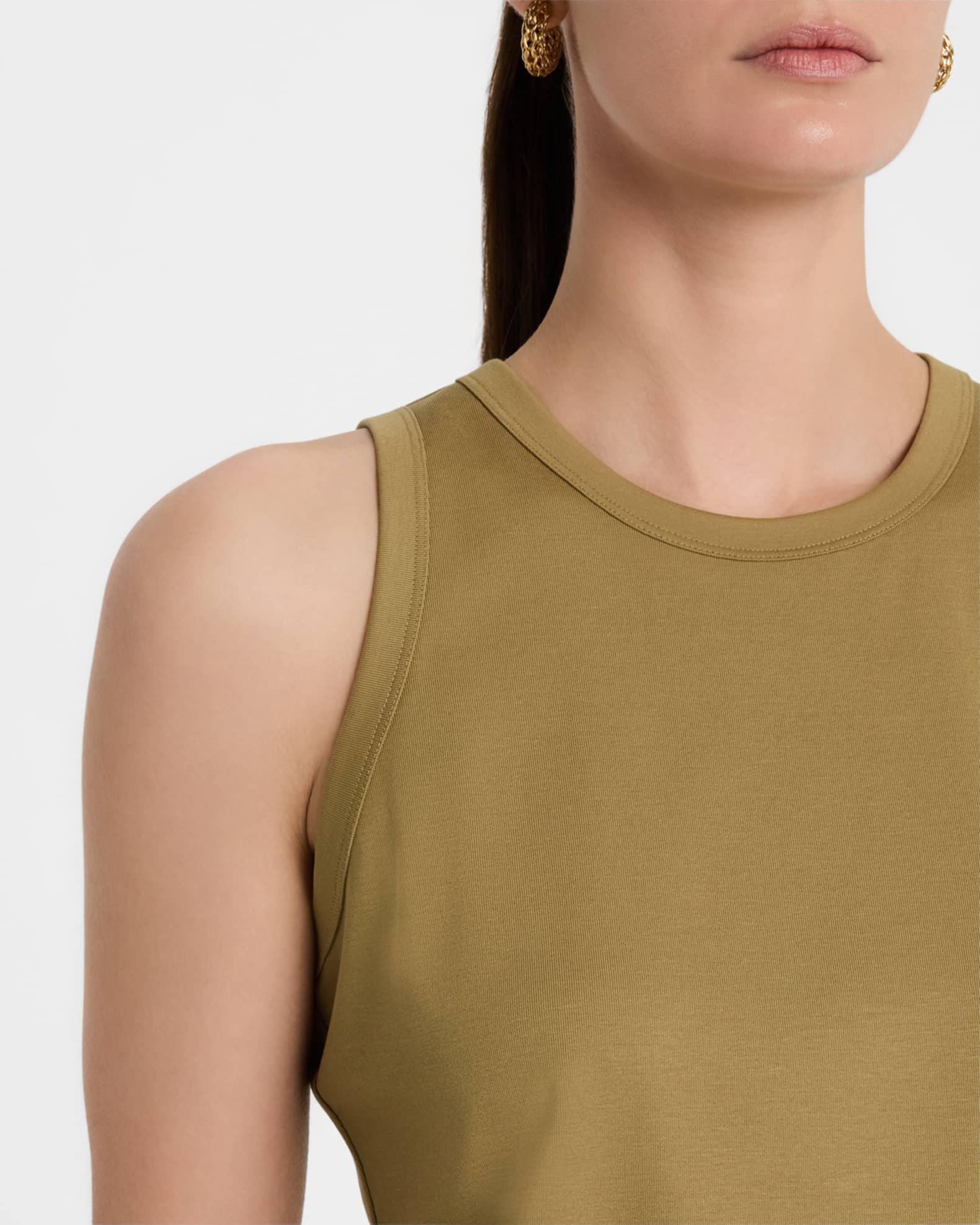 Swiss Cotton Rib Racerback Tank Product Image