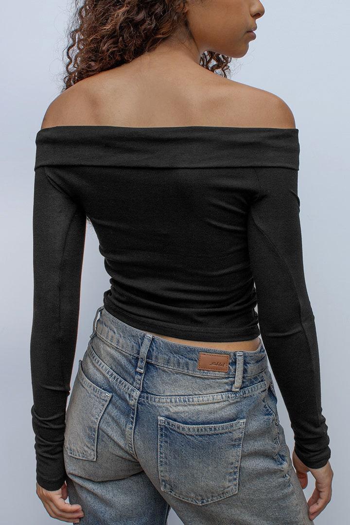 Off shoulders t-shirt Product Image