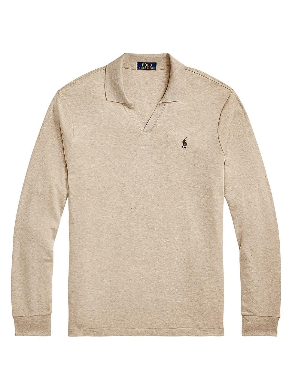 Mens Classic Fit Soft Cotton Polo Shirt Product Image