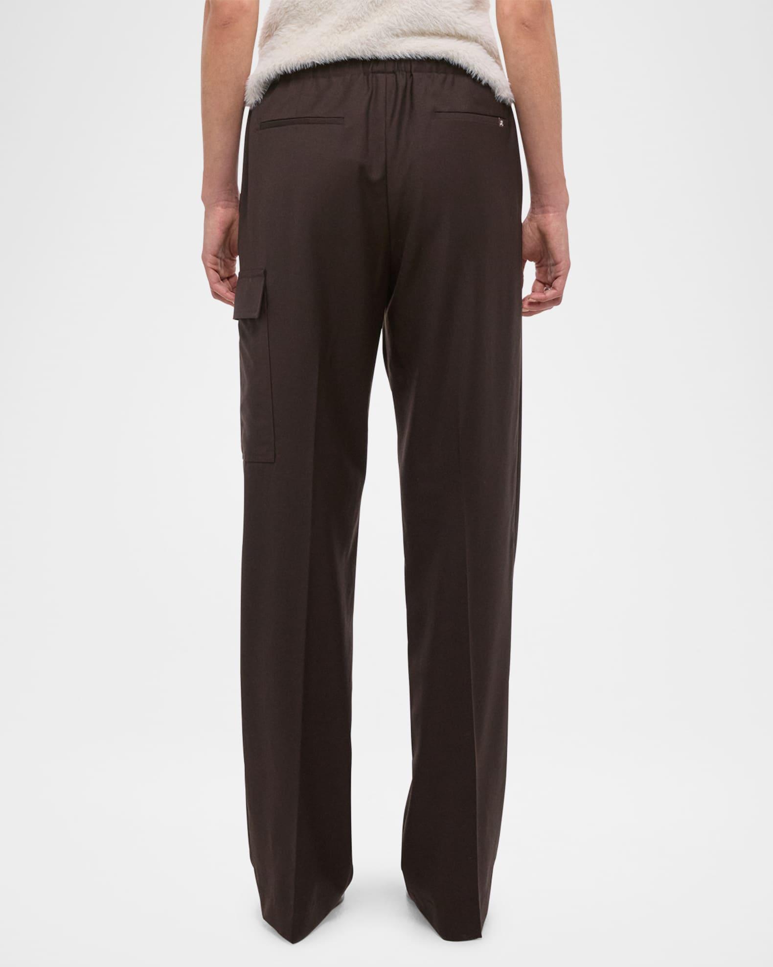 Relaxed Pull-On Cargo Trousers Product Image