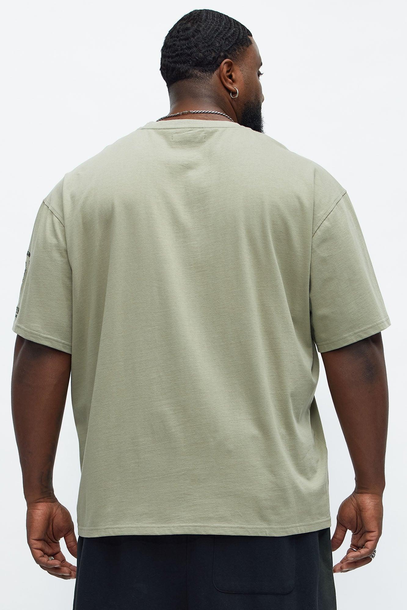 Short Sleeve Solitude From Chaos Tee - Sage Male Product Image