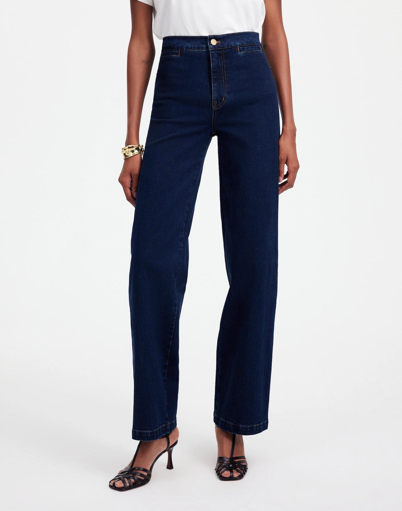 The Petite Emmett Wide-Leg Jean: Welt Pocket Edition Product Image
