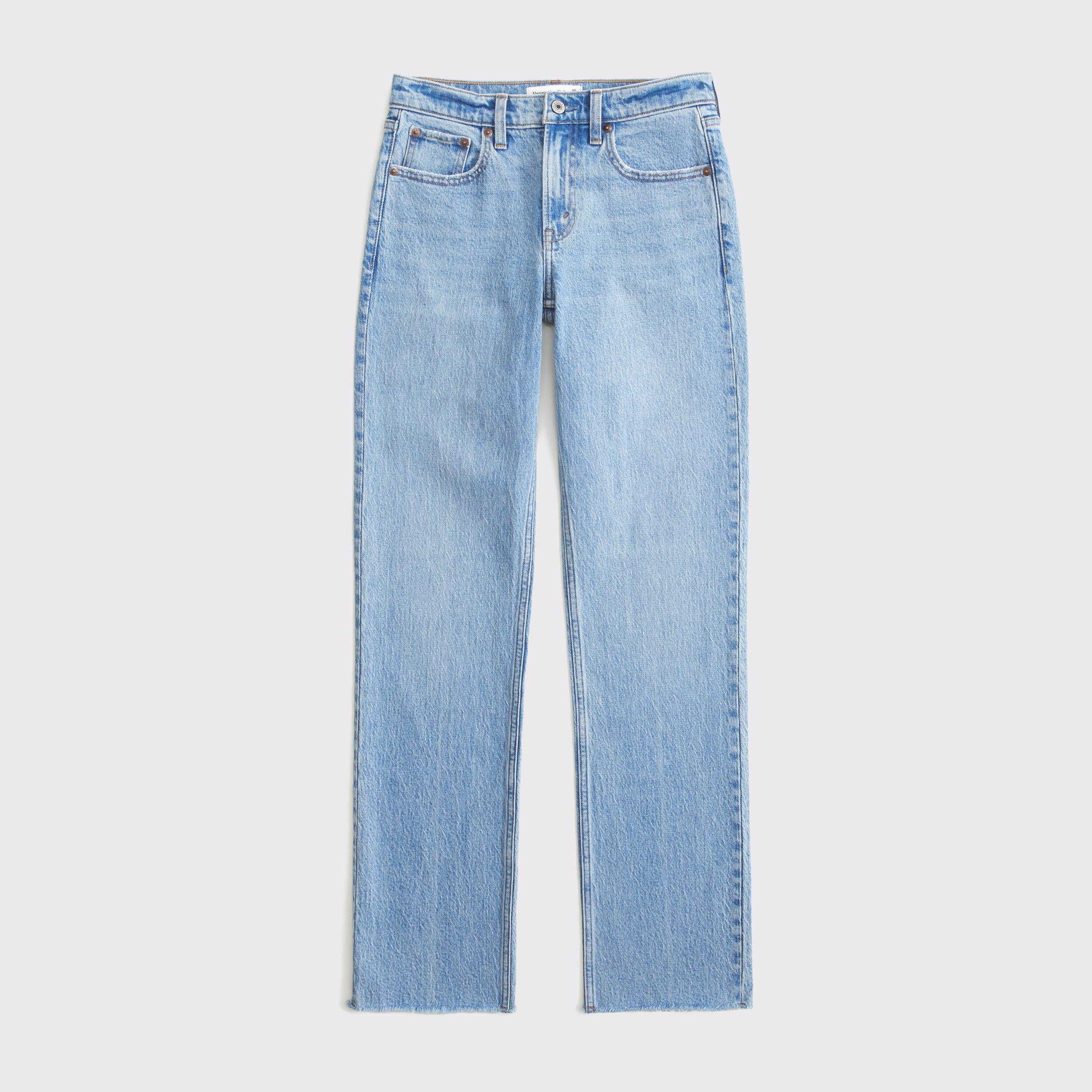 Mid Rise 90s Straight Jean Product Image