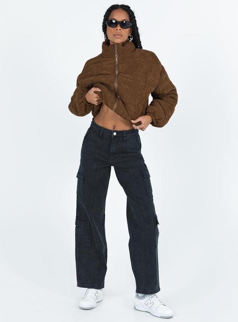 Nosita Cargo Jeans Black Product Image