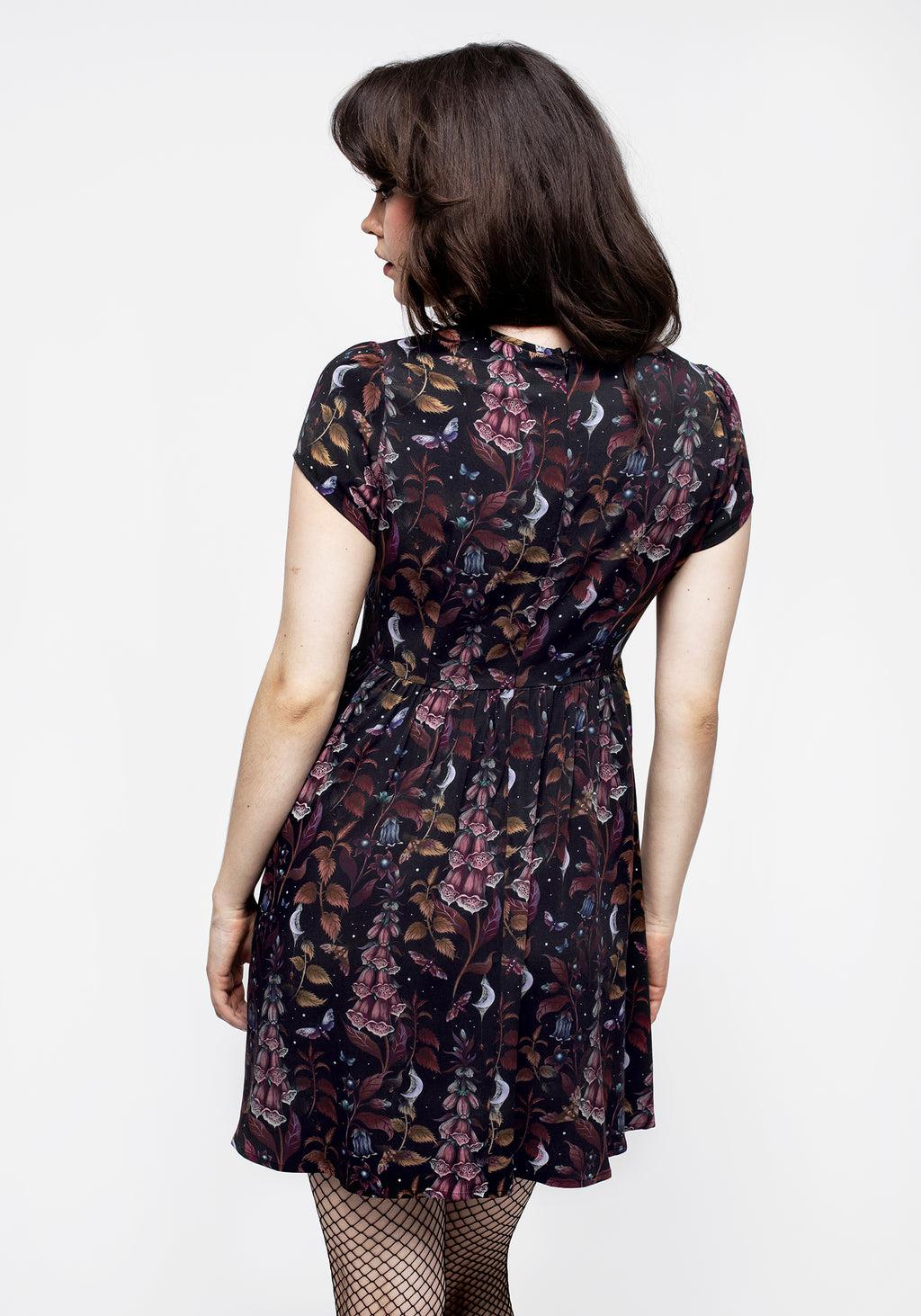 Foxglove Mini Skater Dress Product Image